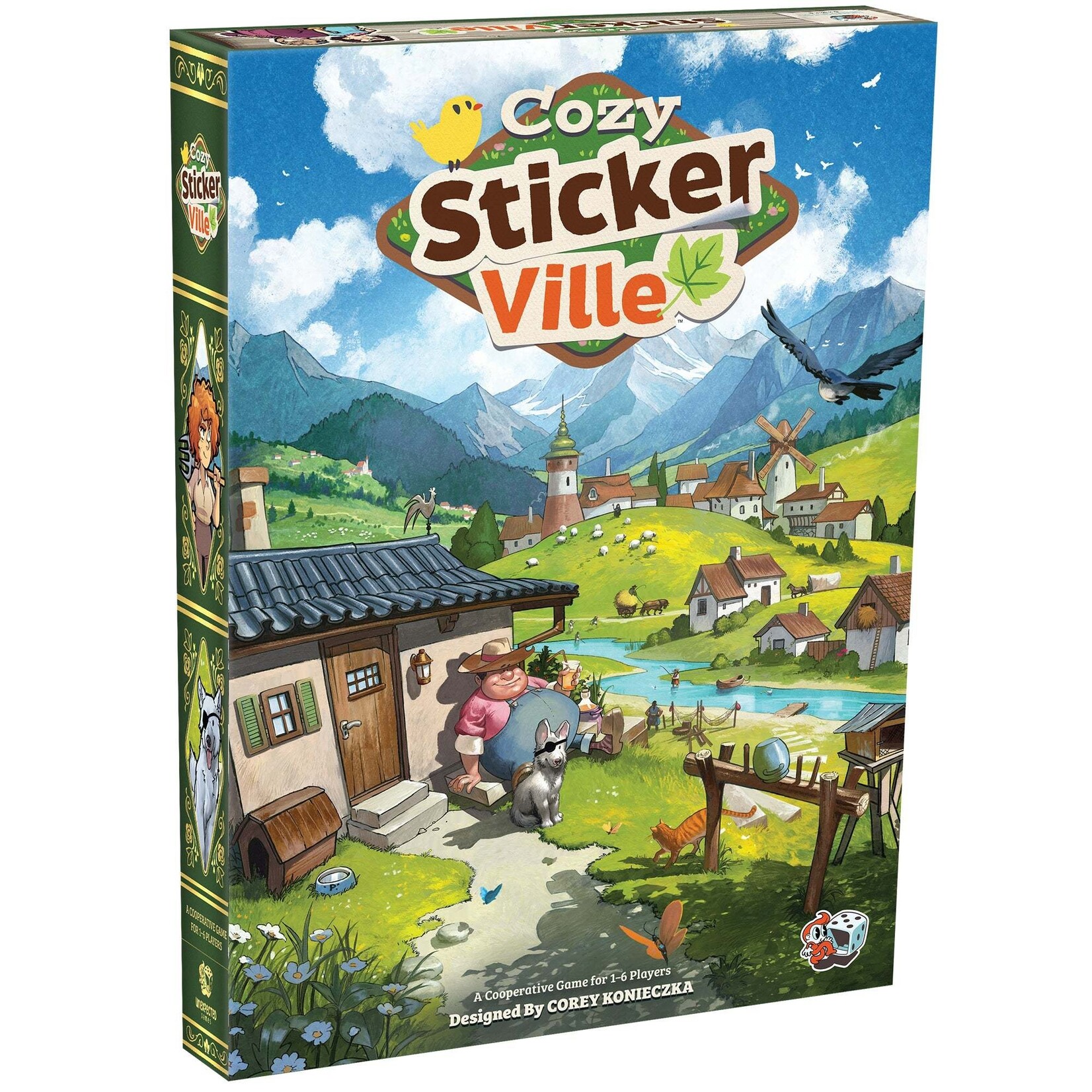 Unexpected Games Cozy Stickerville