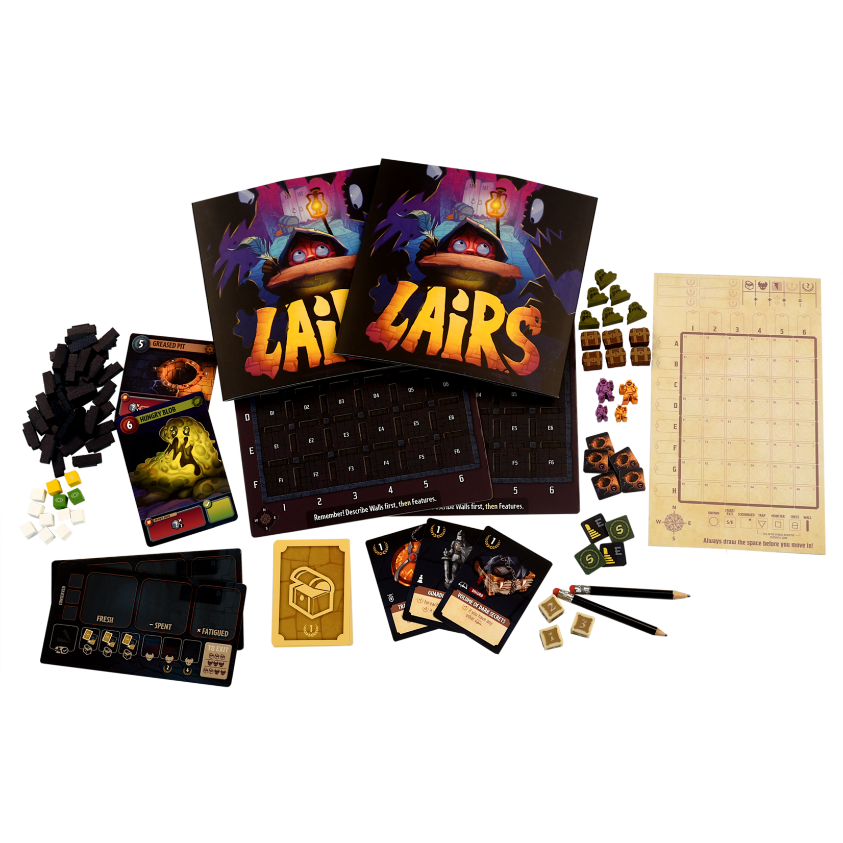 KTBG Lairs + Deeper Dungeons Kickstarter Bundle