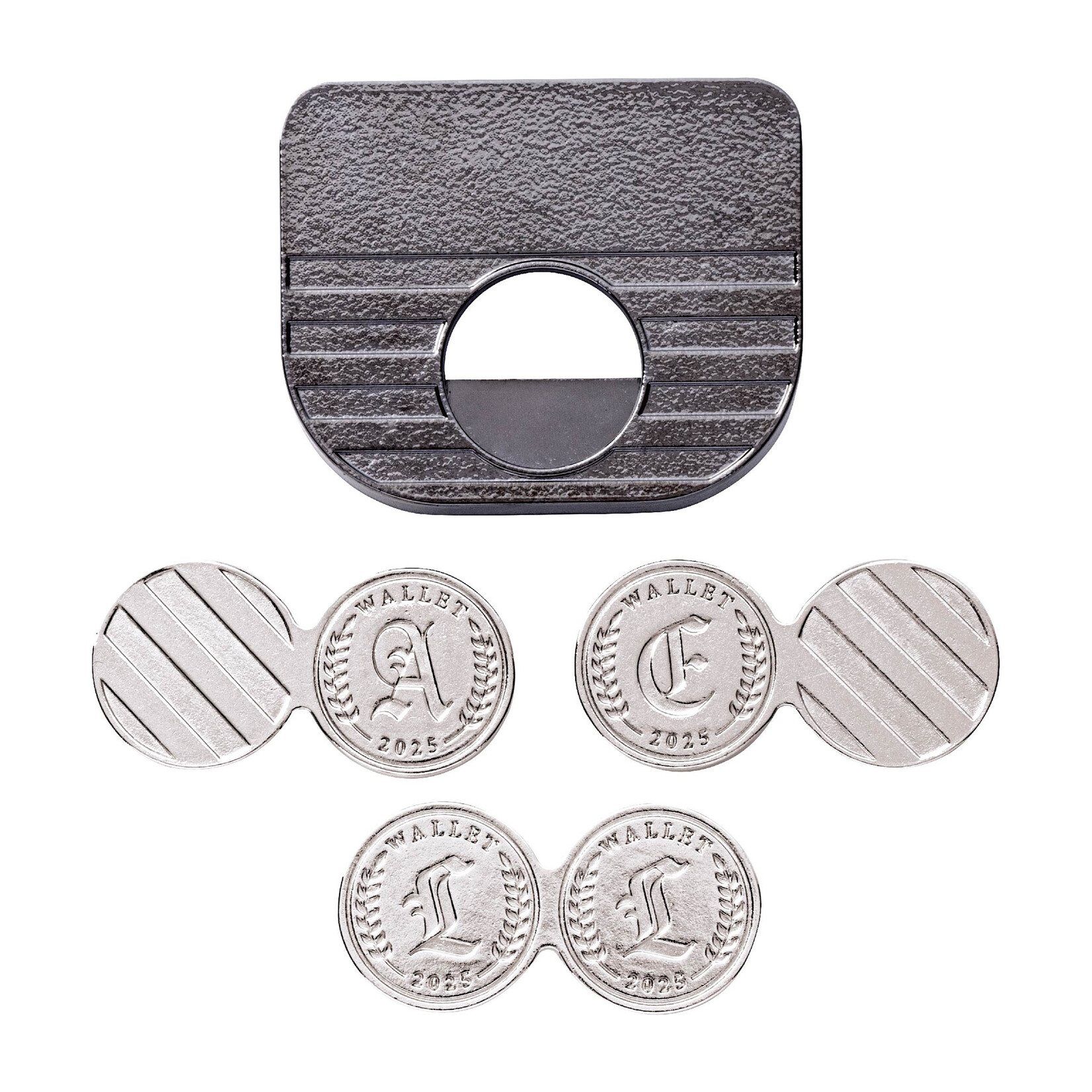 Hanayama Cast Metal Puzzle Level 4: Wallet