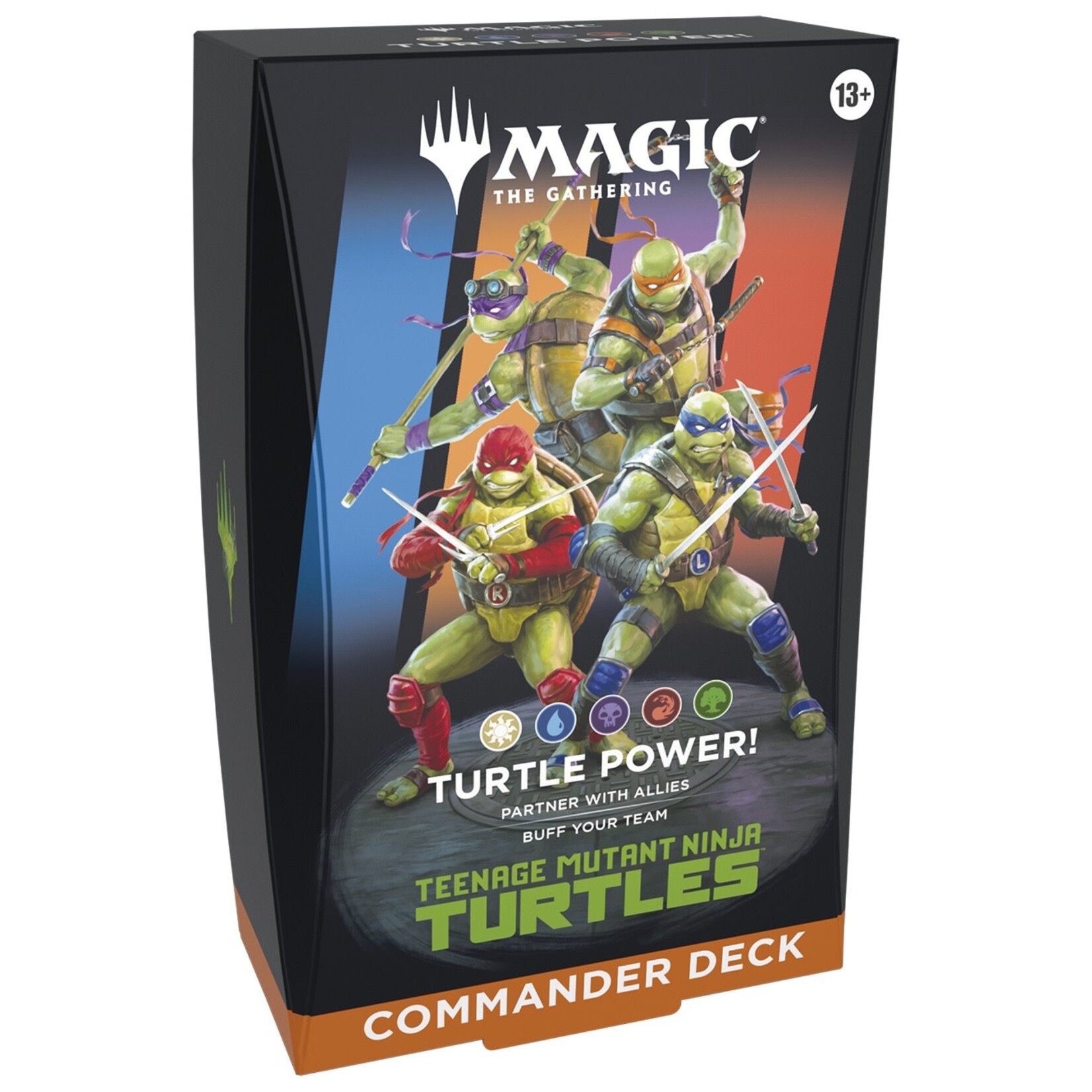 Wizards of the Coast Teenage Mutant Ninja Turtles Commander Deck - Turtle Power