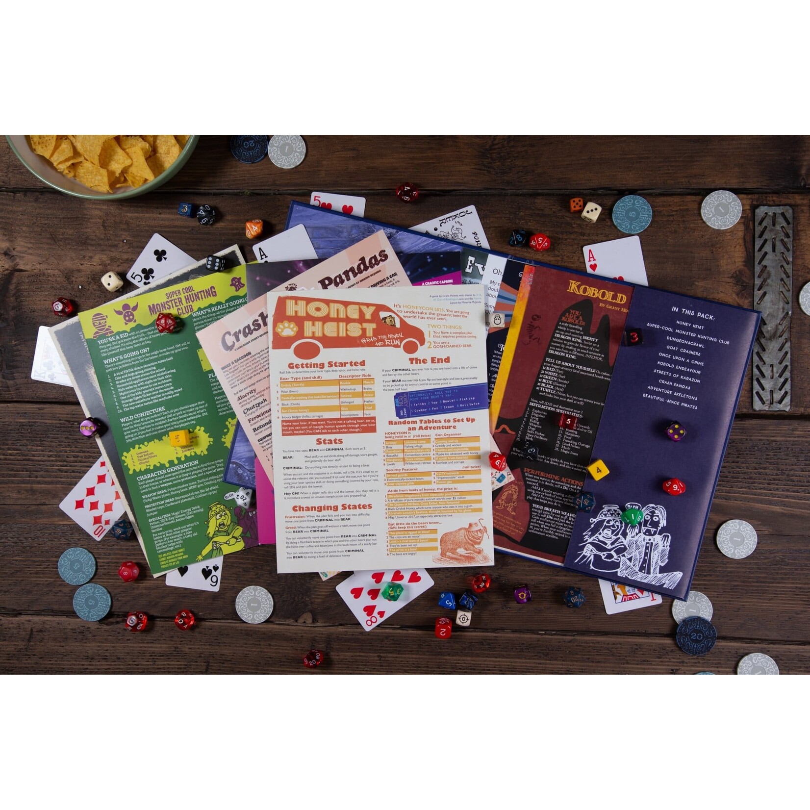 Rowan, Rook and Decard Ten One-Page Roleplaying Games for Younger Players