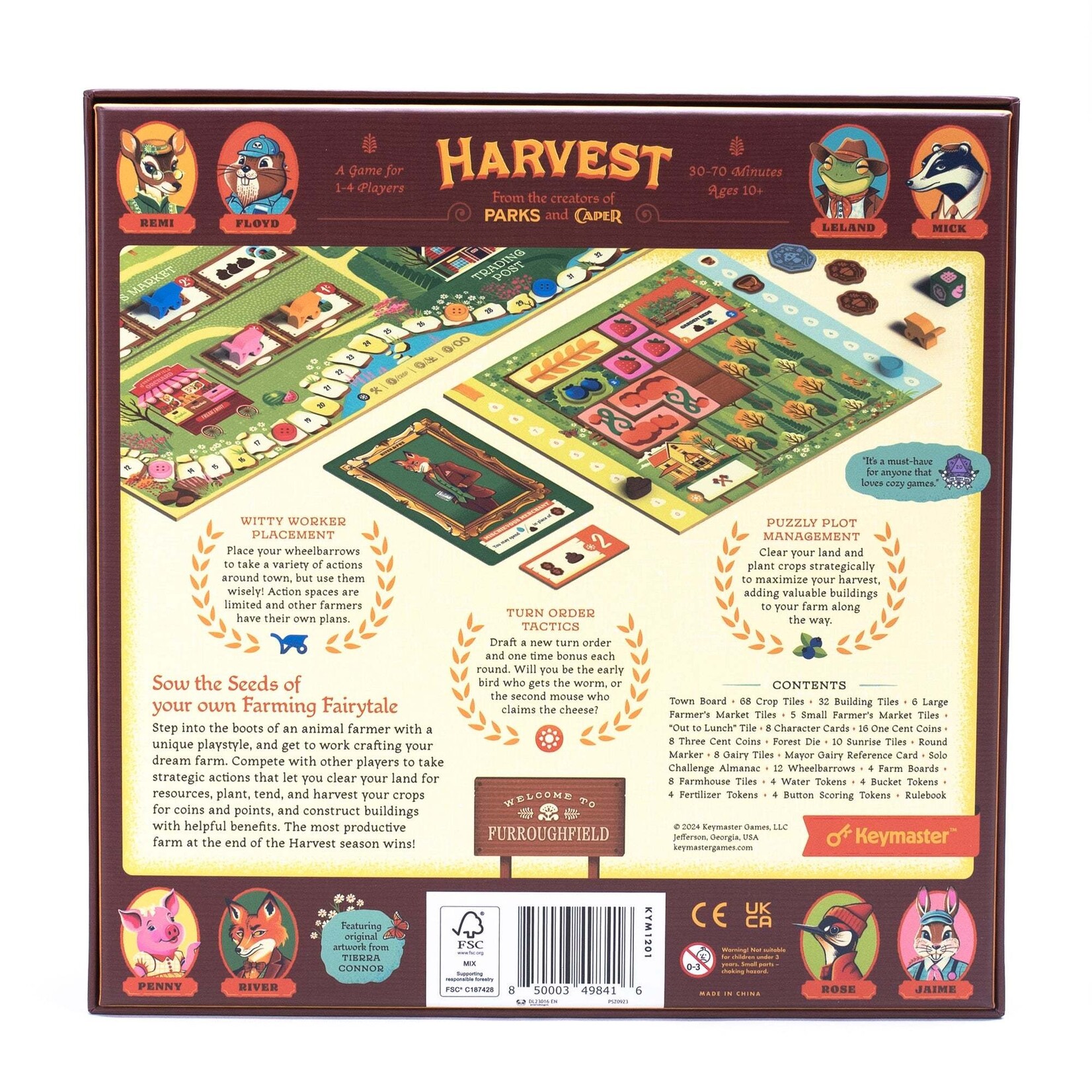 Keymaster Games Harvest
