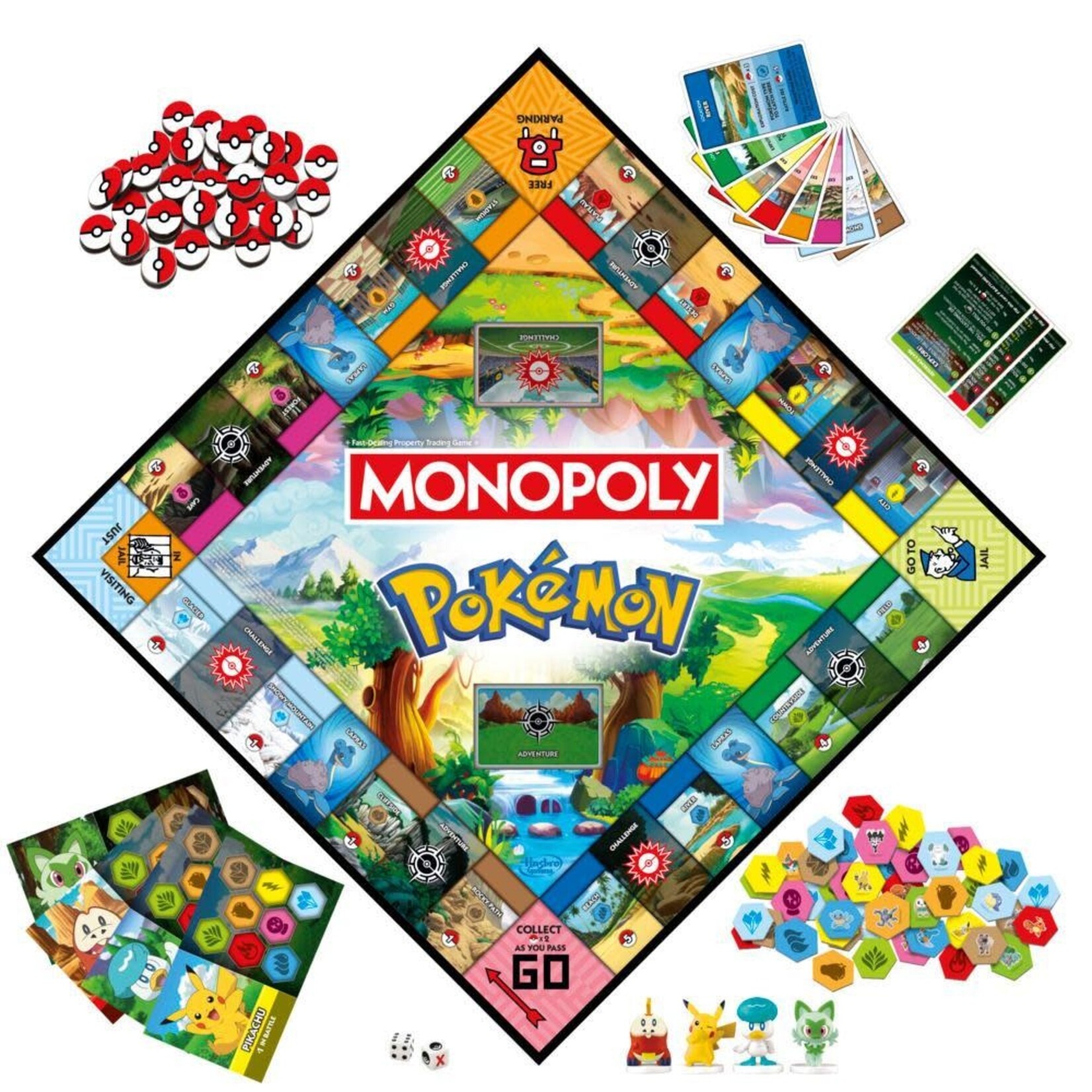 Hasbro Gaming Pokémon Monopoly