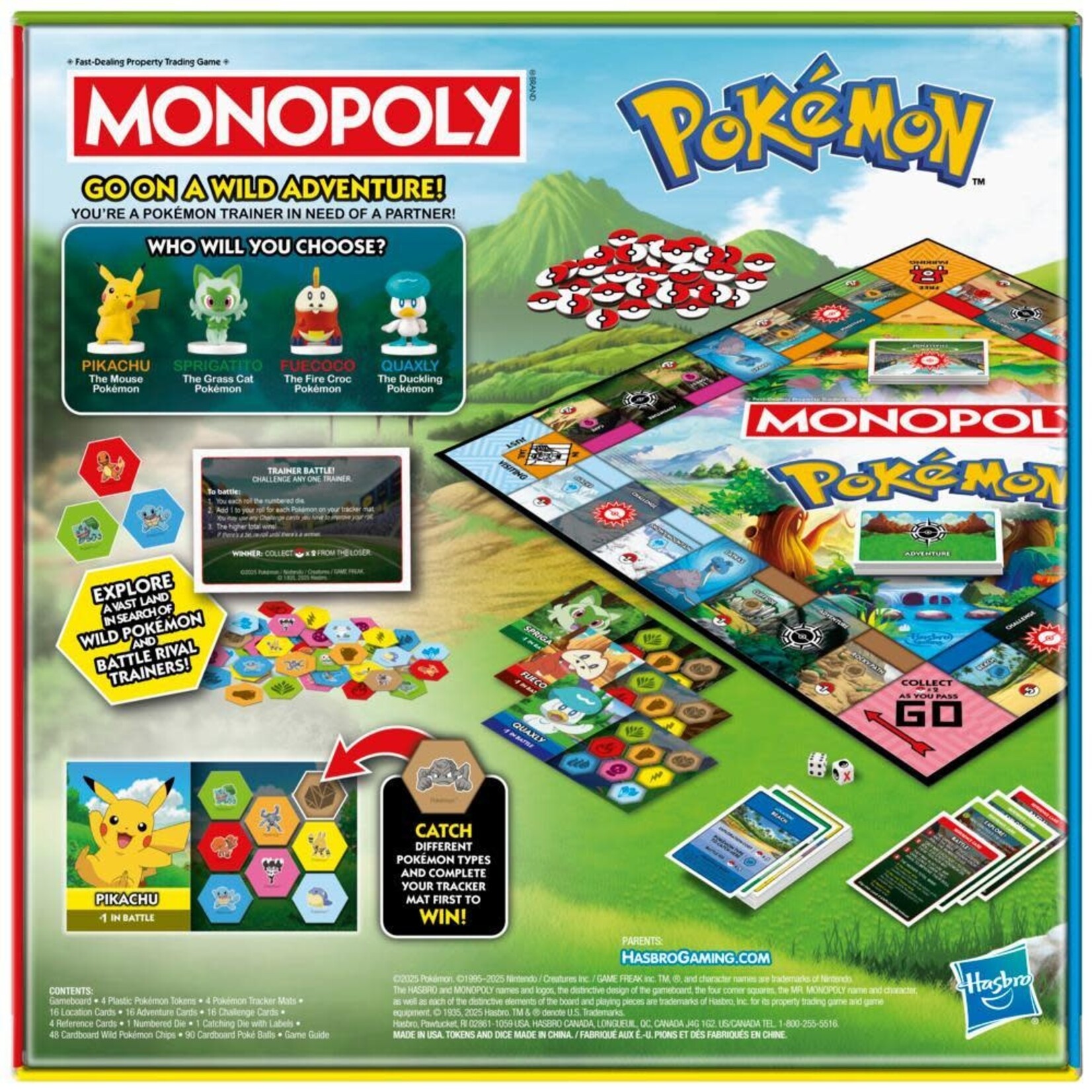 Hasbro Gaming Pokémon Monopoly