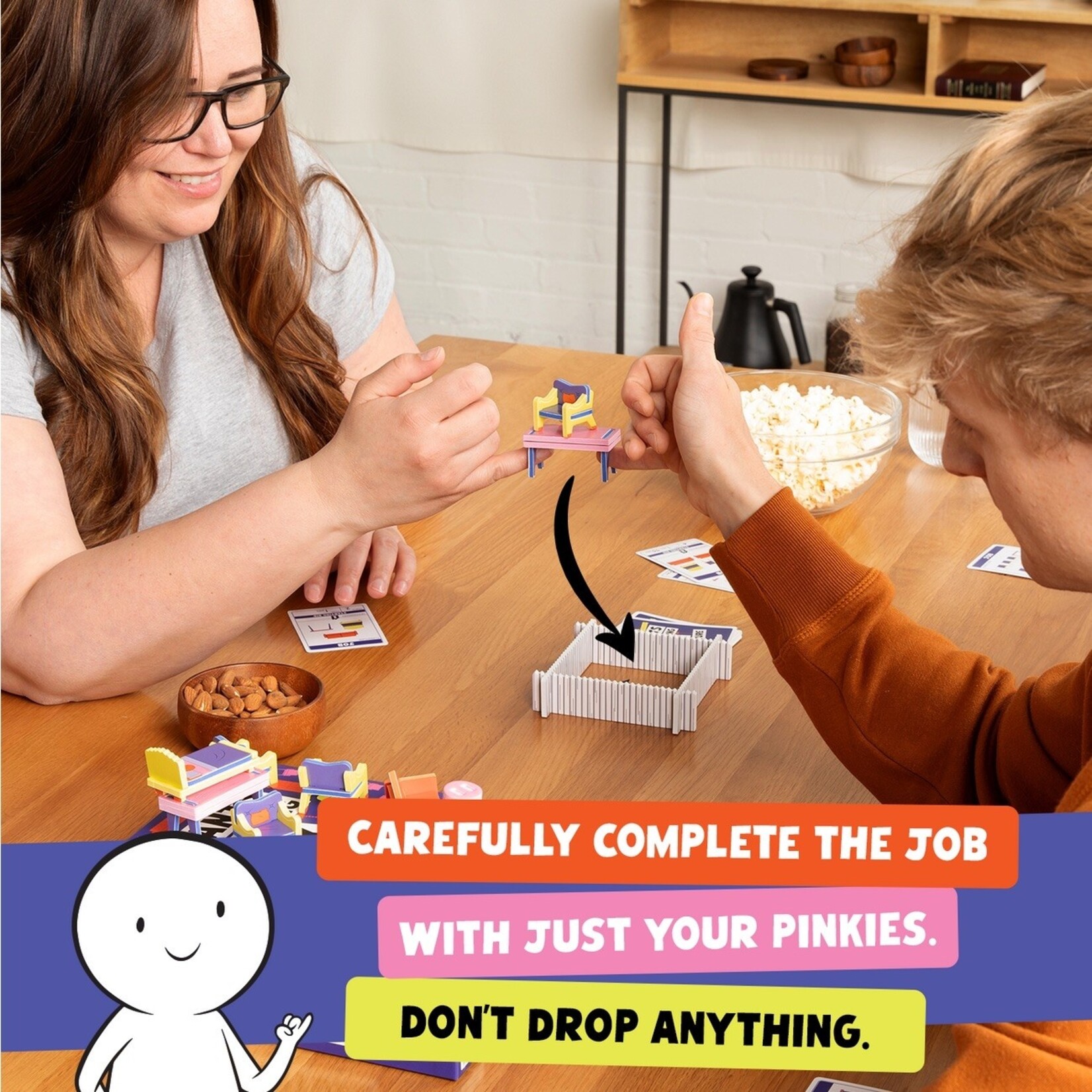 Exploding Kittens Giant's Moving Tiny Furniture