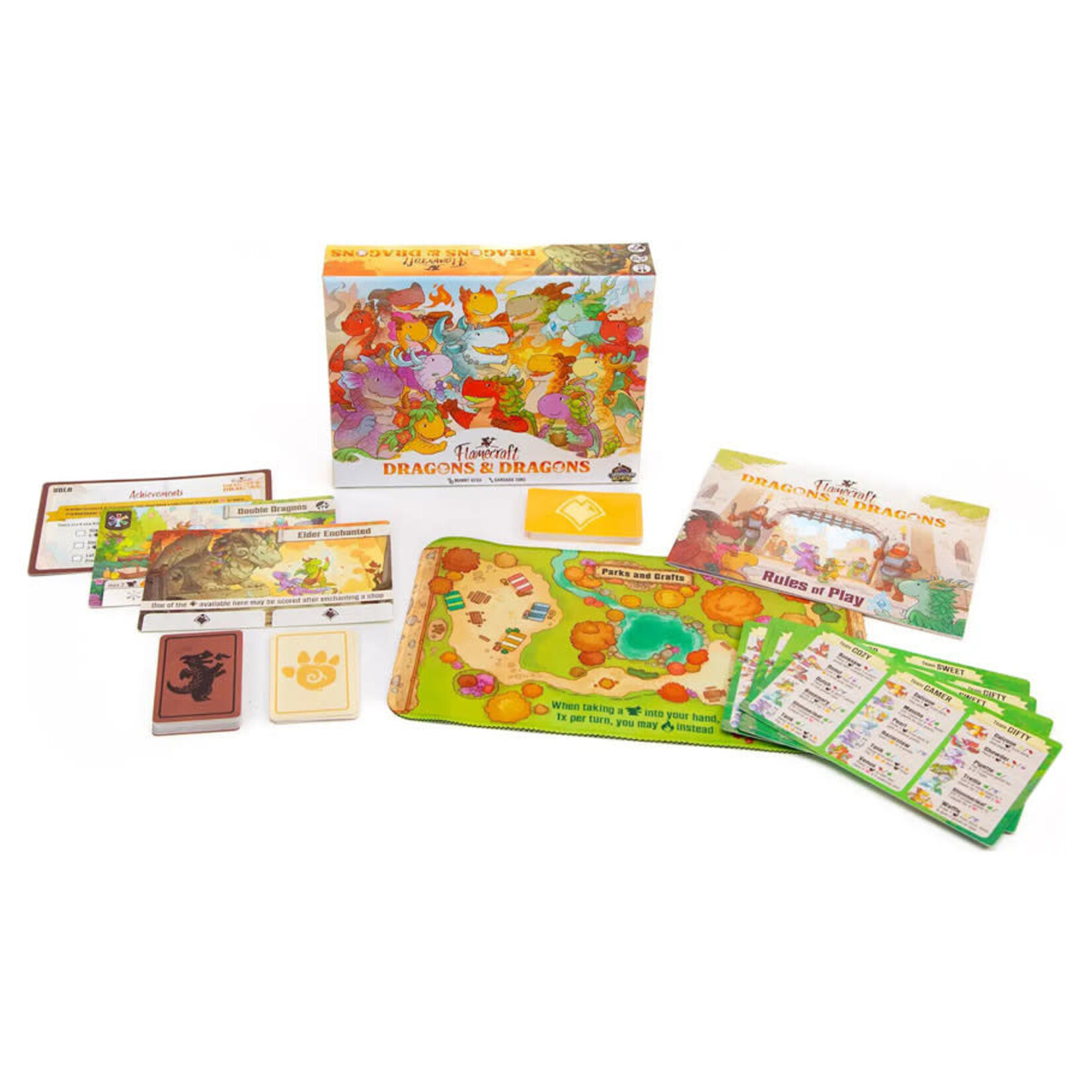 Cardboard Alchemy Flamecraft: Dragons & Dragons