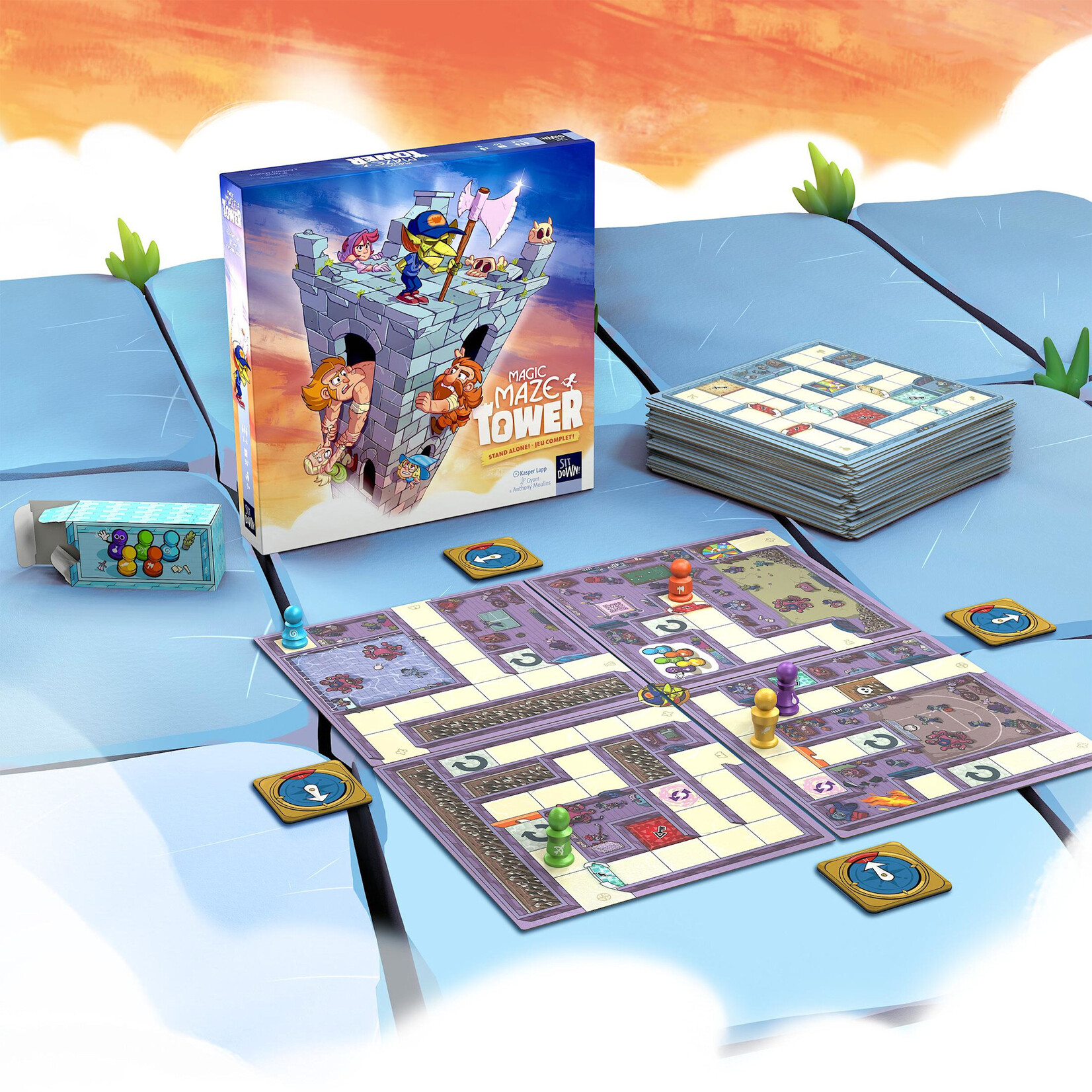 Sit Down! Magic Maze Tower