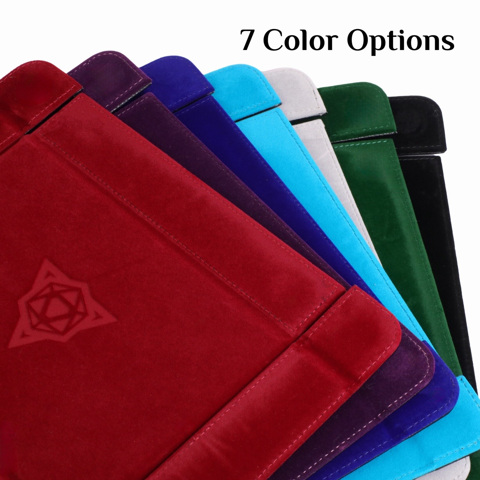 Die Hard Dice Magnetic Rectangle Tray - Teal Velvet