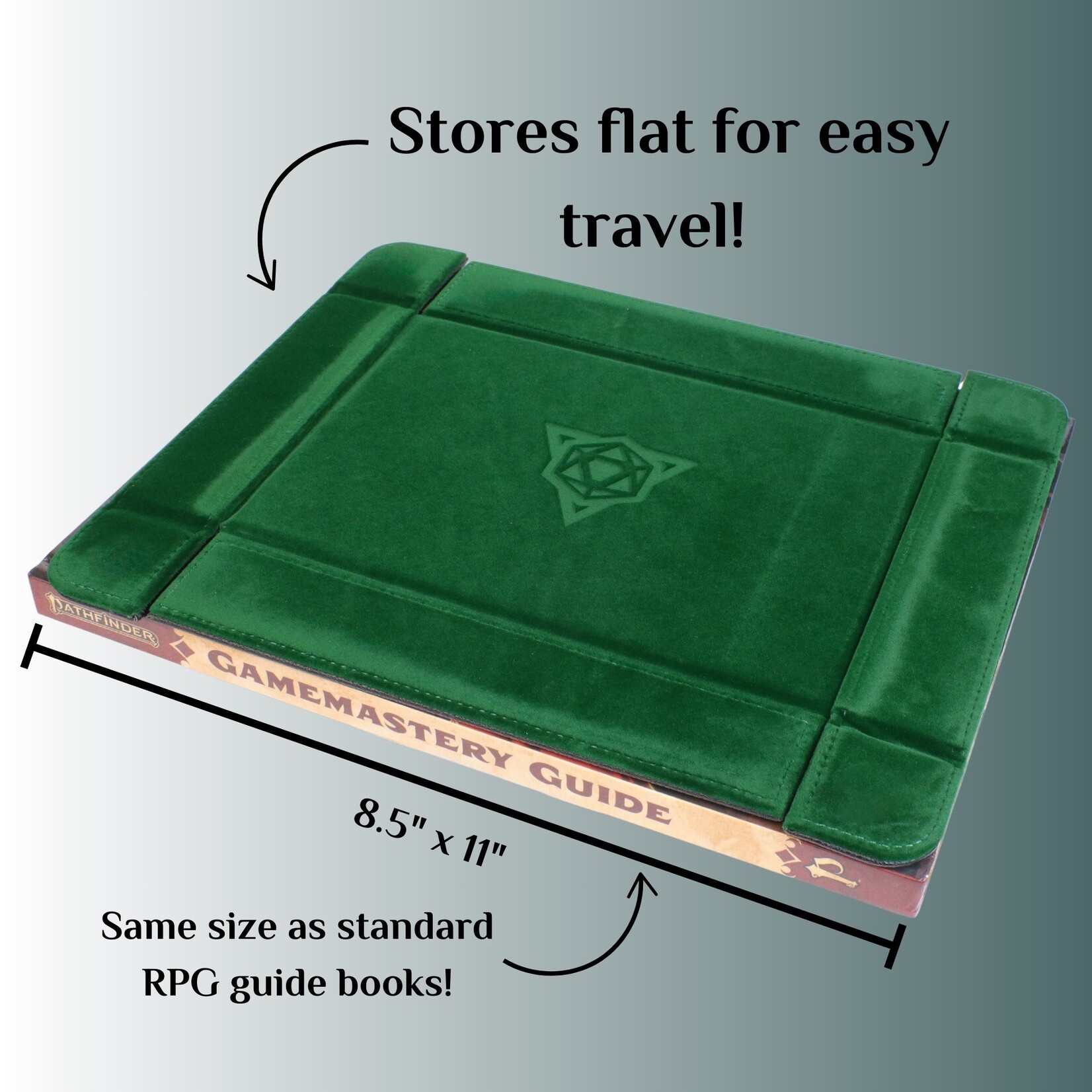 Die Hard Dice Magnetic Rectangle Tray - Purple Velvet