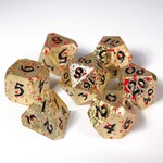 Die Hard Dice 7 Piece RPG Set - Bloody Sunshard