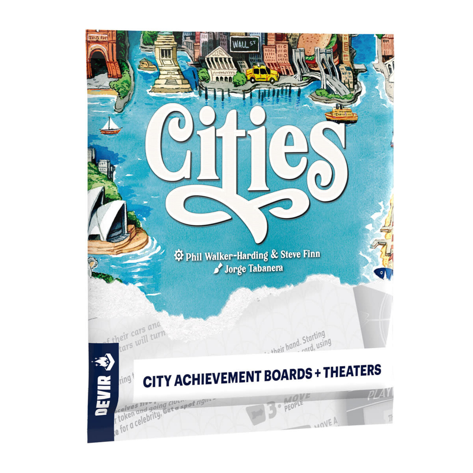 Devir Games Cities: City Achievement Boards and Theaters