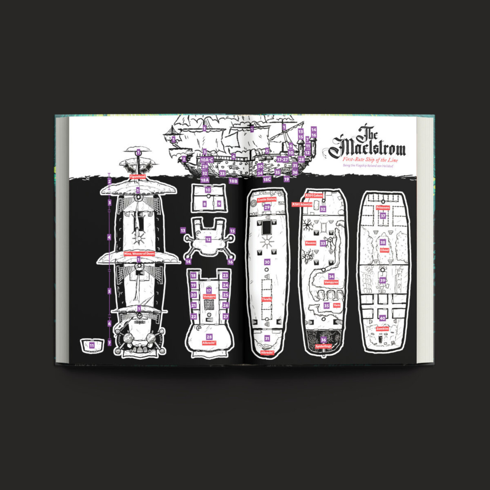 Free League Publishing Pirtae Borg: Down Among the Dead