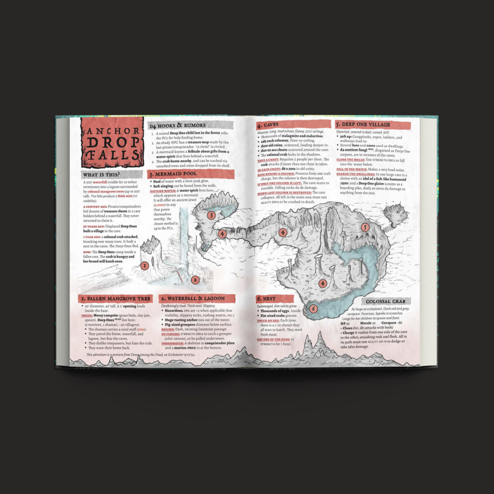 Free League Publishing Pirtae Borg: Down Among the Dead