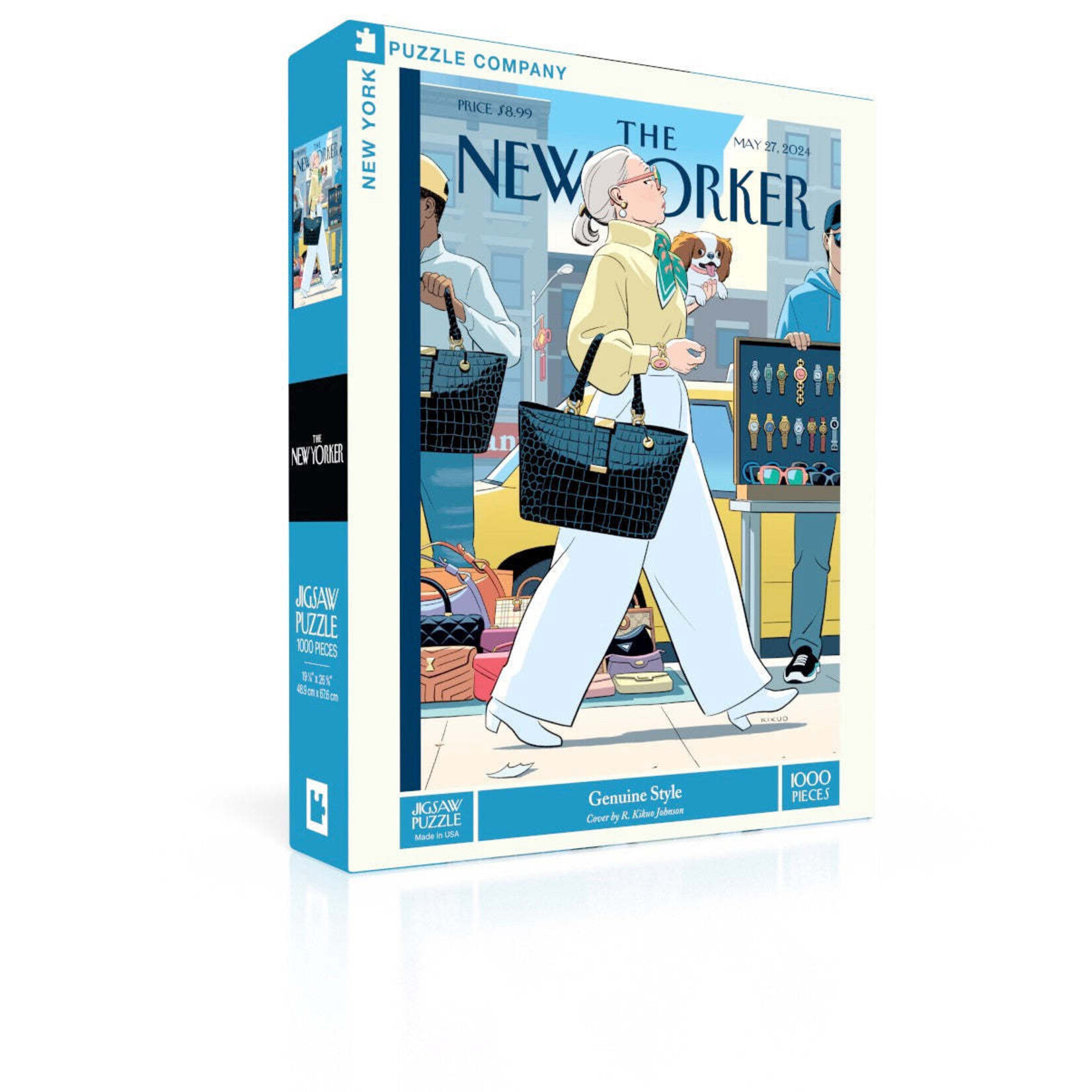 New York Puzzle Co New Yorker, The - Genuine Style 1000 Piece Puzzle