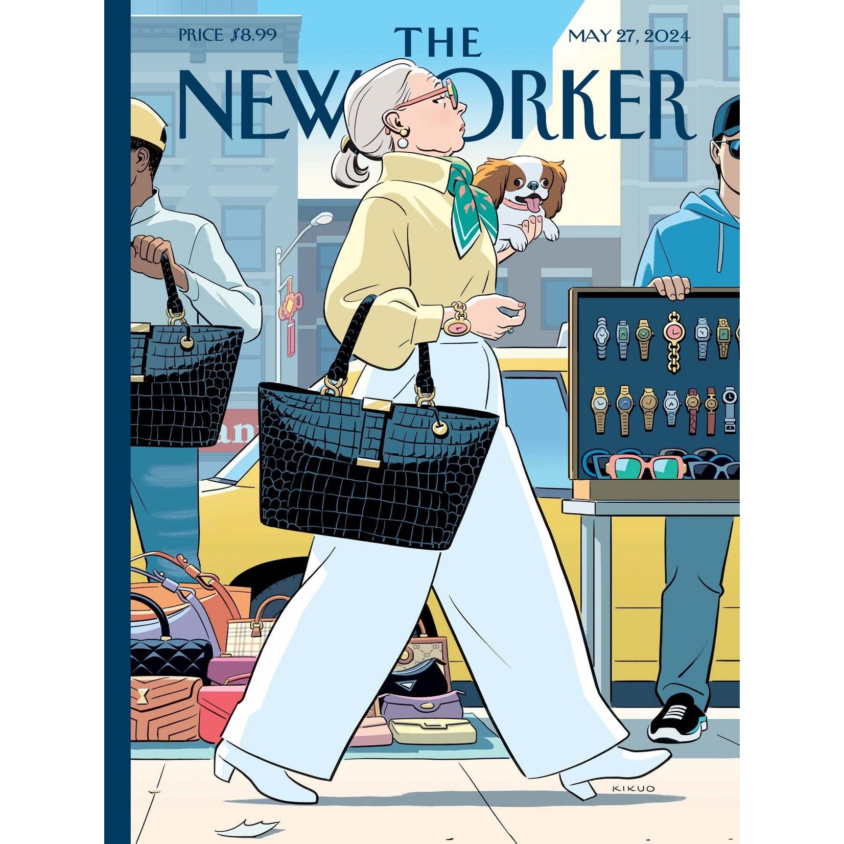 New York Puzzle Co New Yorker, The - Genuine Style 1000 Piece Puzzle
