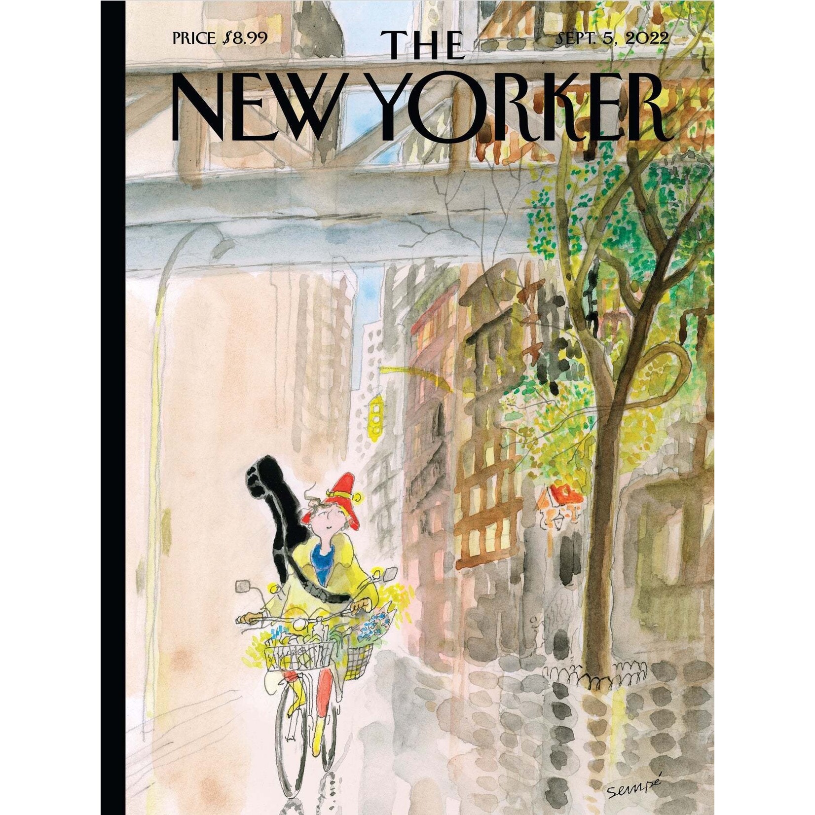 New York Puzzle Co New Yorker, The - Morning Music 500 Piece Puzzle