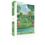 New York Puzzle Co Tug Rice - Croquet Afternoon 500 Piece Puzzle