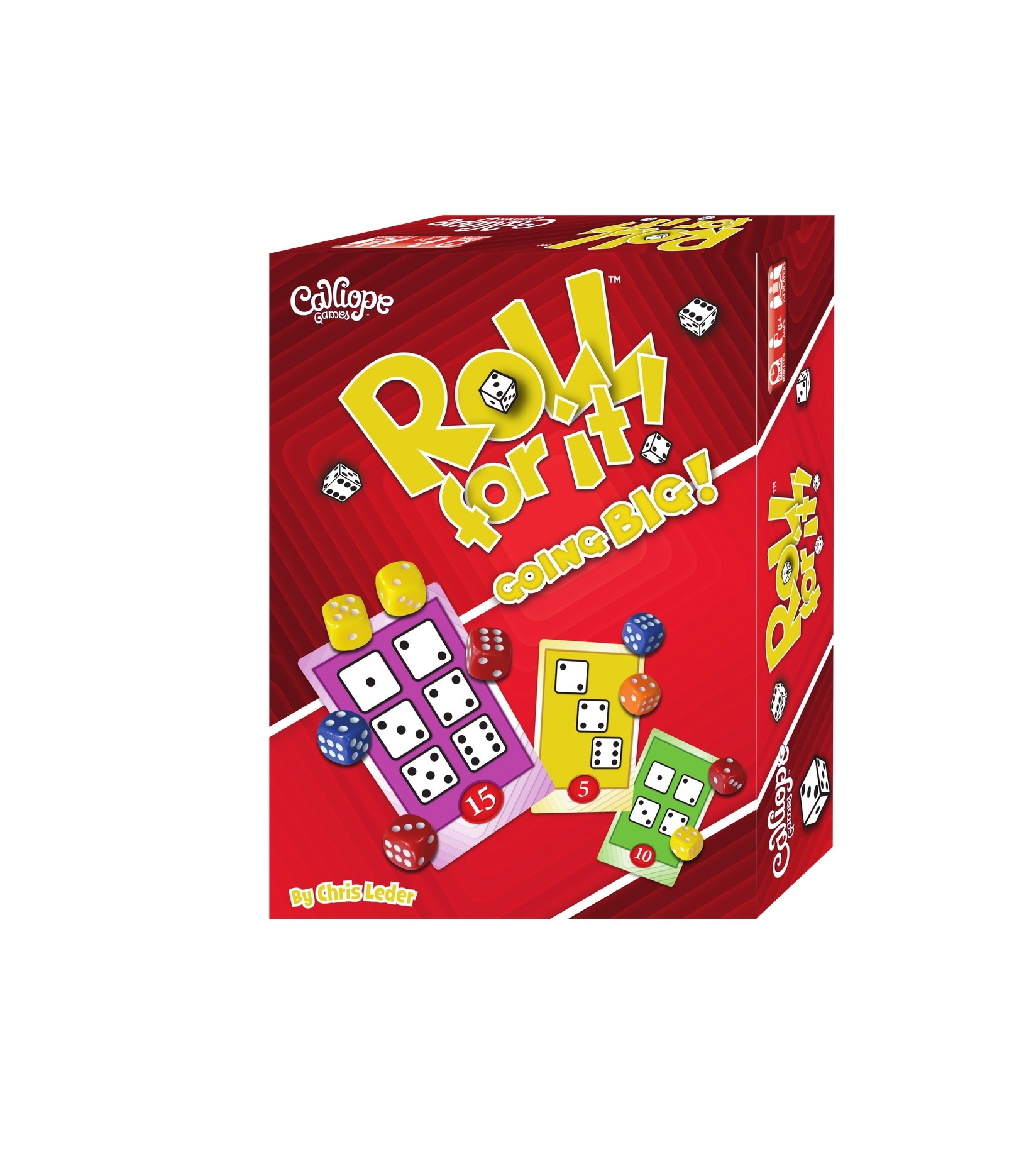 Roll For It! Going Big! (Red) - Puddletown Games & Puzzles