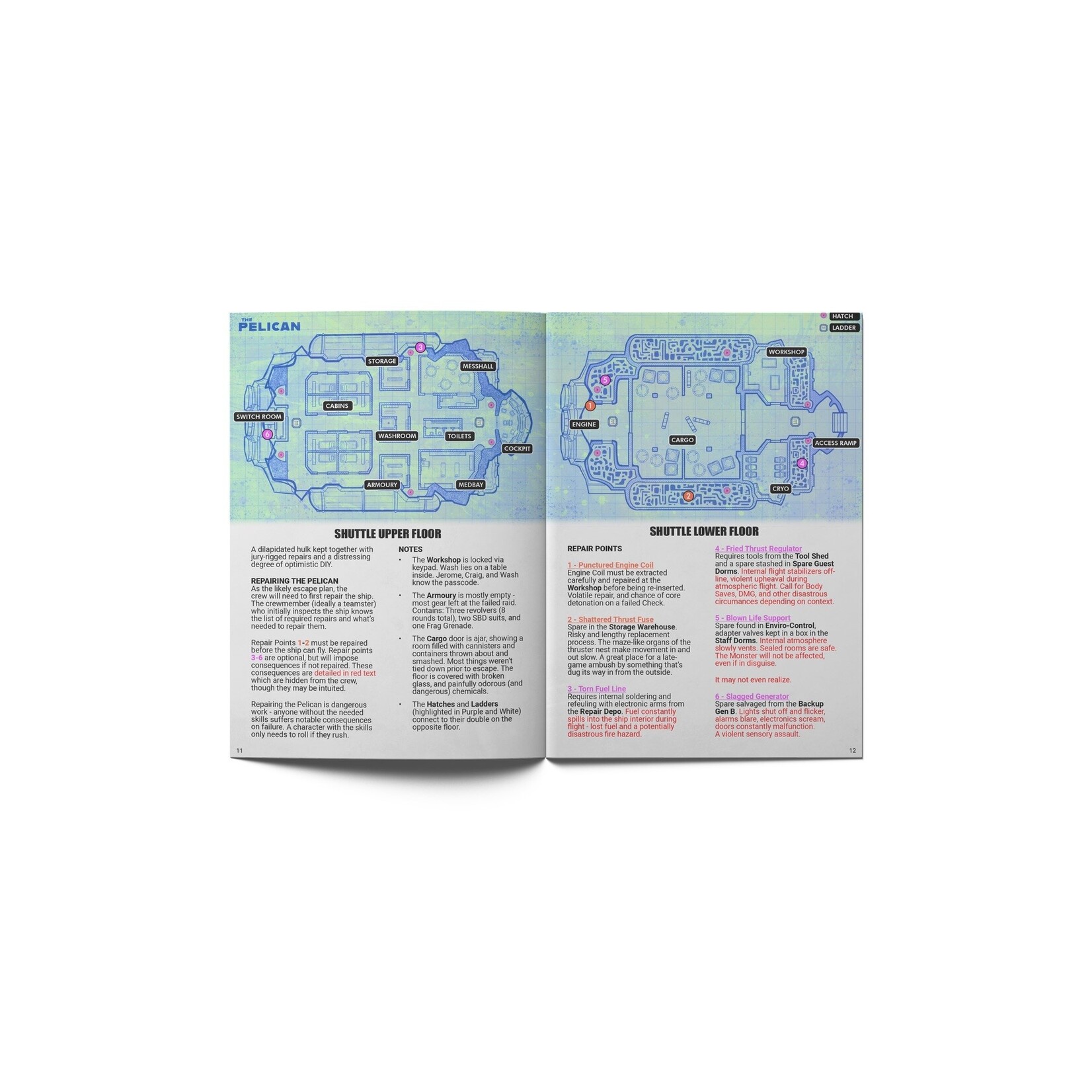 Space Penguin Ink Under the Skin (A Mothership Adventure)