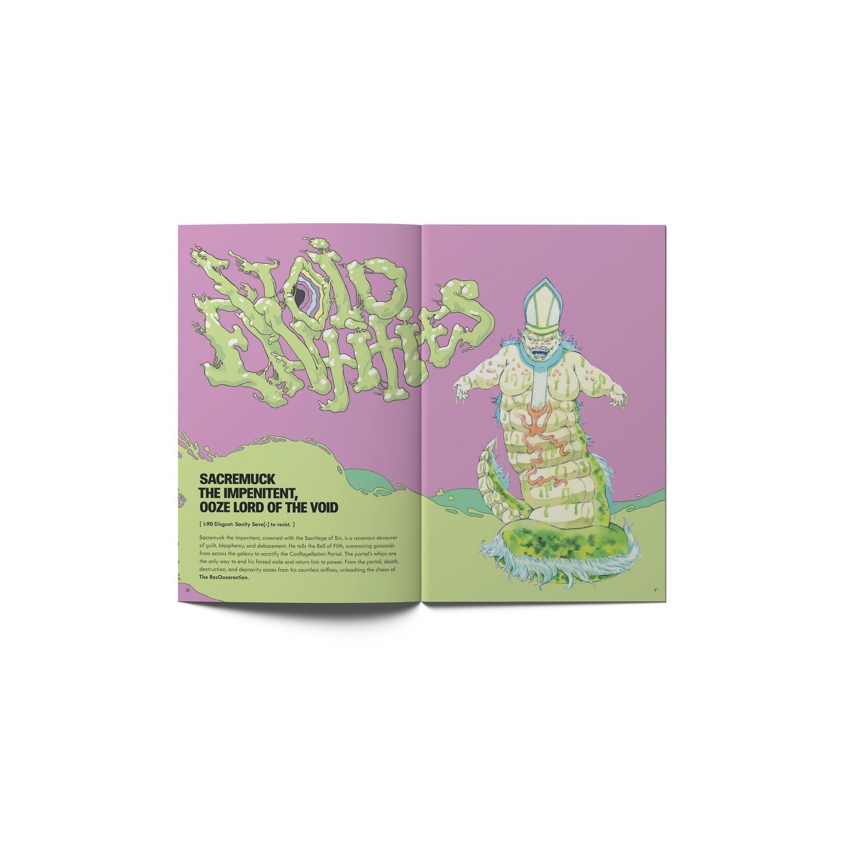 Exalted Funeral Press Ooze Nun (A Mothership Adventure)