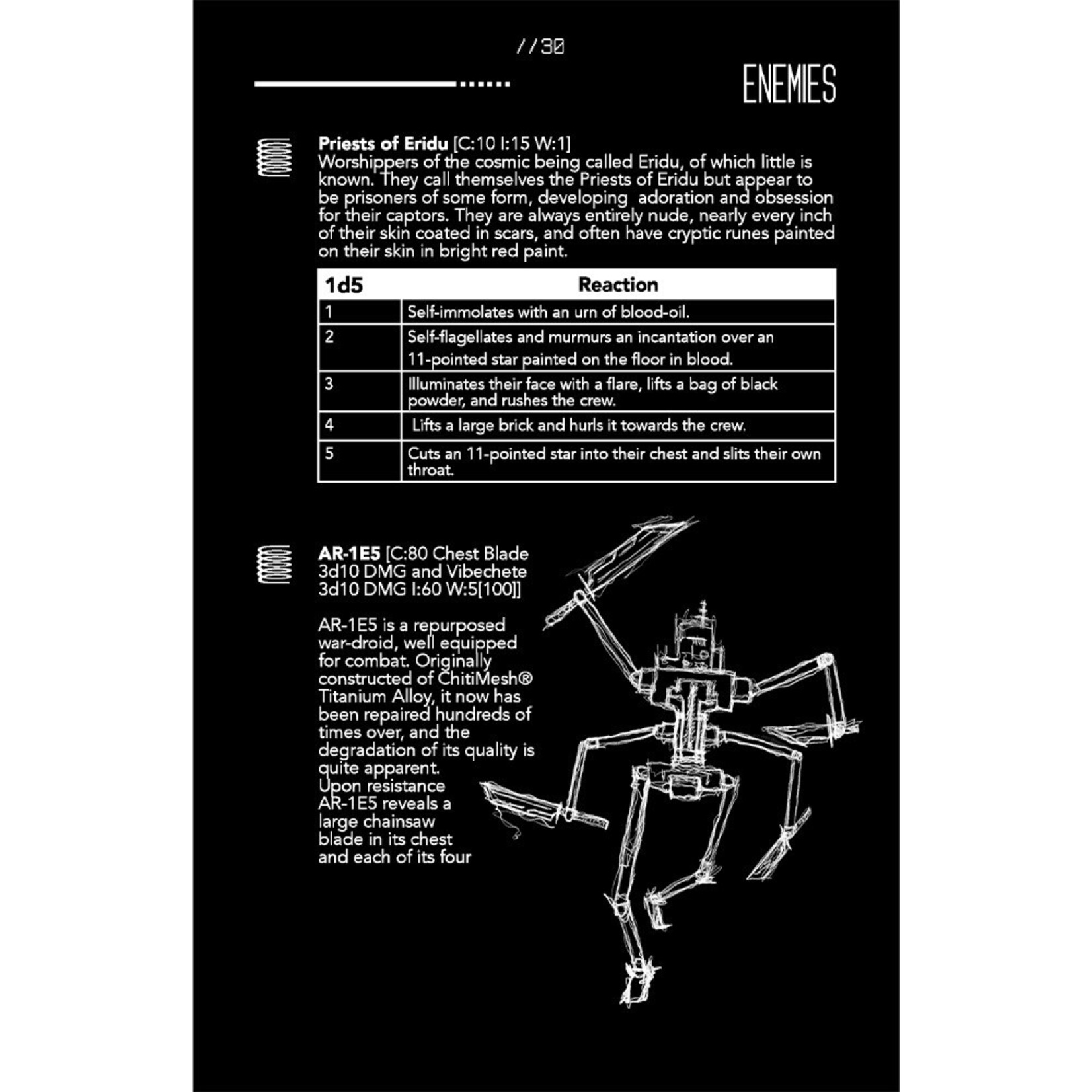 Space Penguin Ink Adrift (A Mothership Adventure)