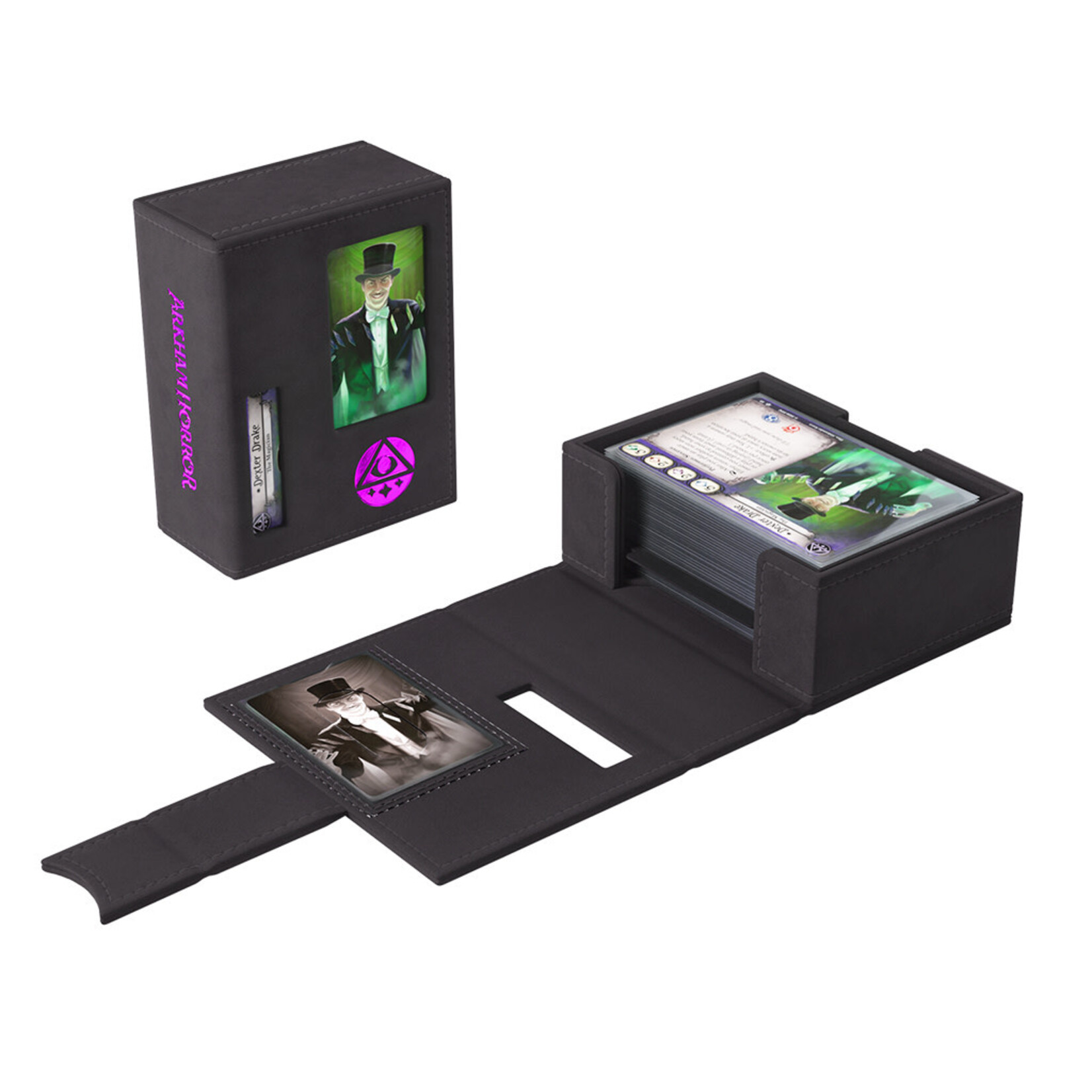 Gamegenic Arkham Horror: Investigator Deck Tome (Purple)