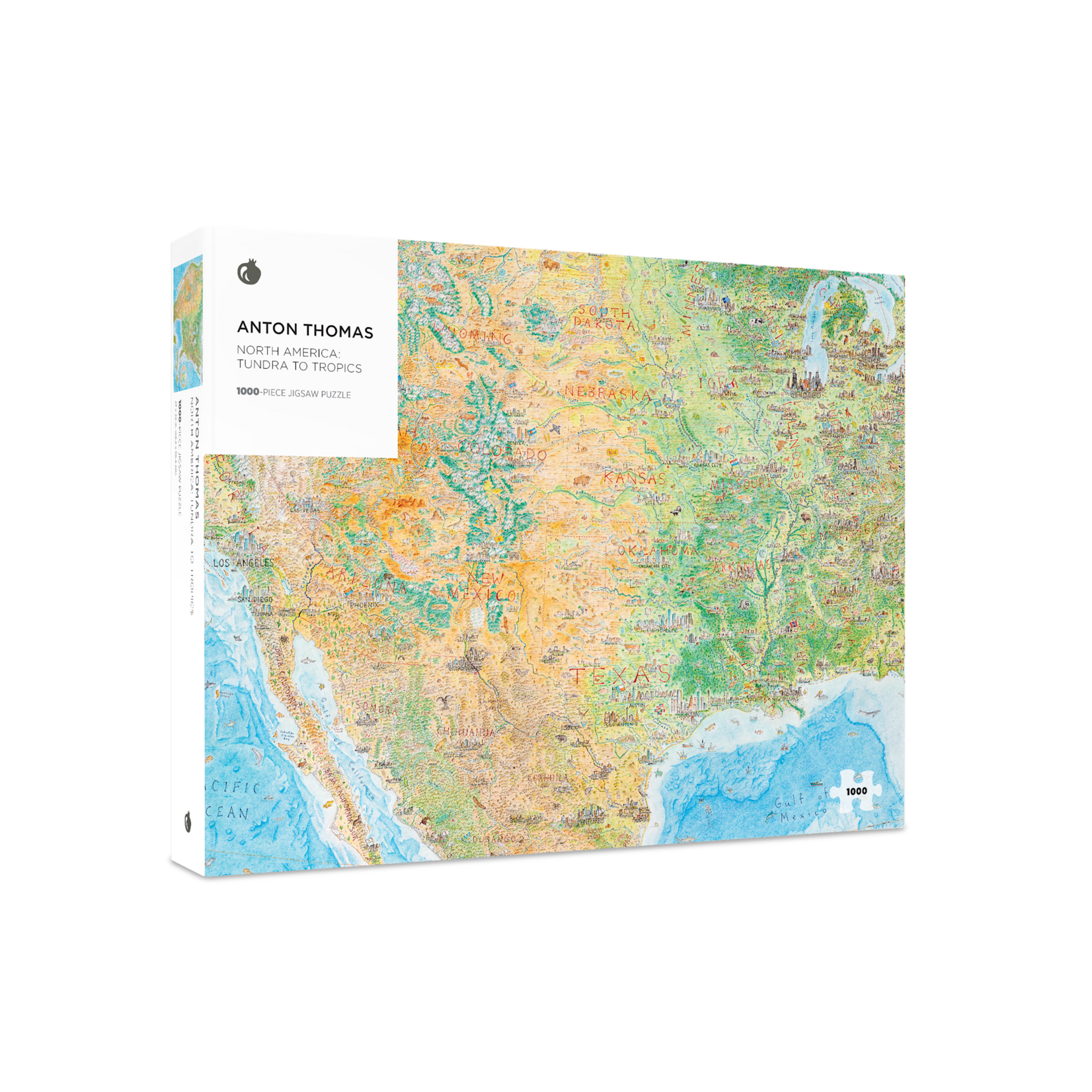 Pomegranate Anton Thomas: North America: Tundra to Tropics 1000-Piece Jigsaw Puzzle