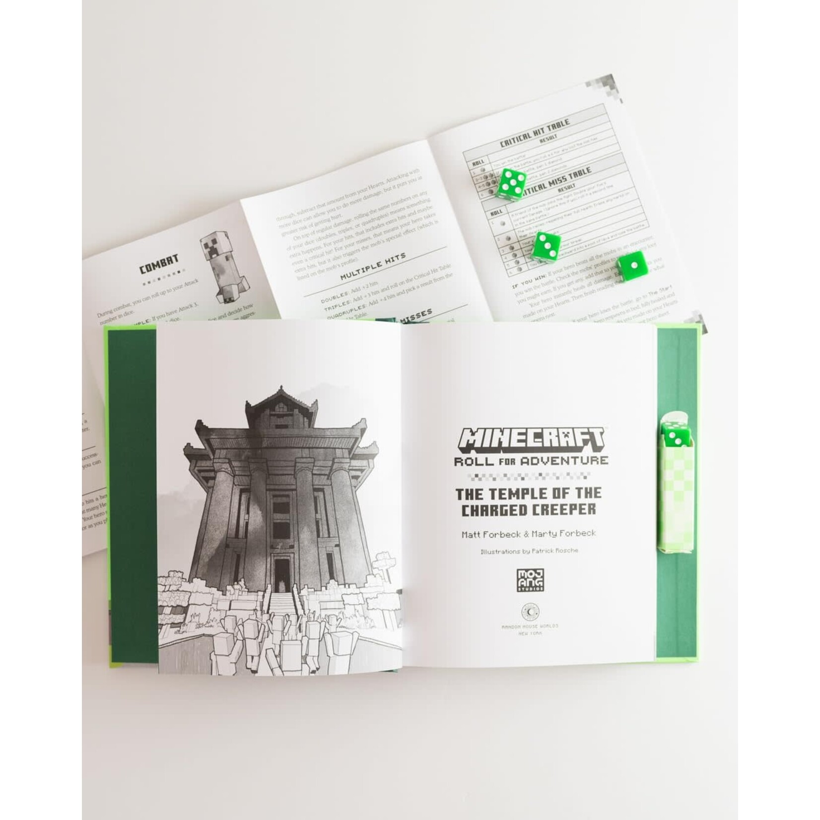 Penguin Random House Minecraft: Roll for Adventure - The Temple of the Charged Creeper