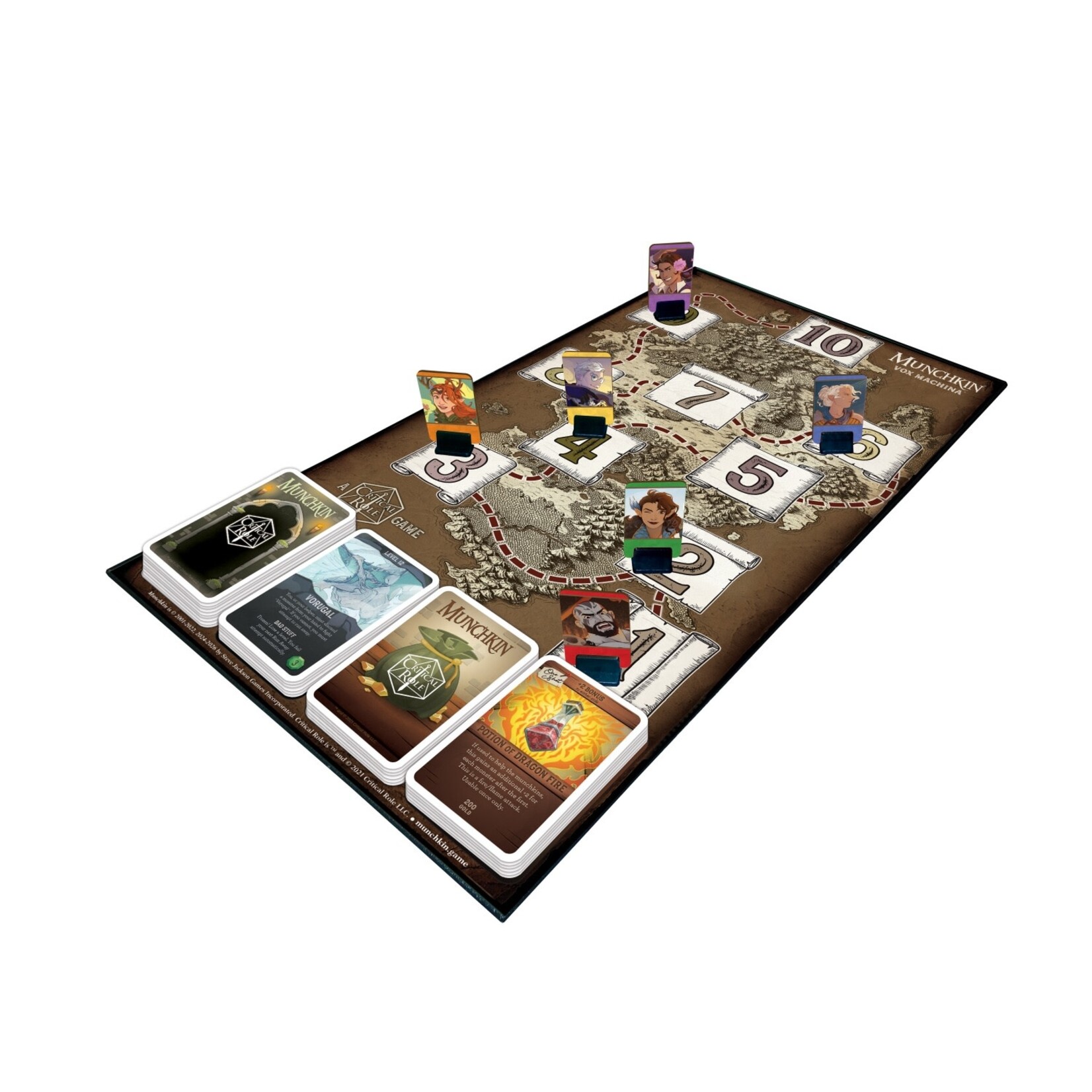 Steve Jackson Games Munchkin Vox Machina - A Critical Role Game