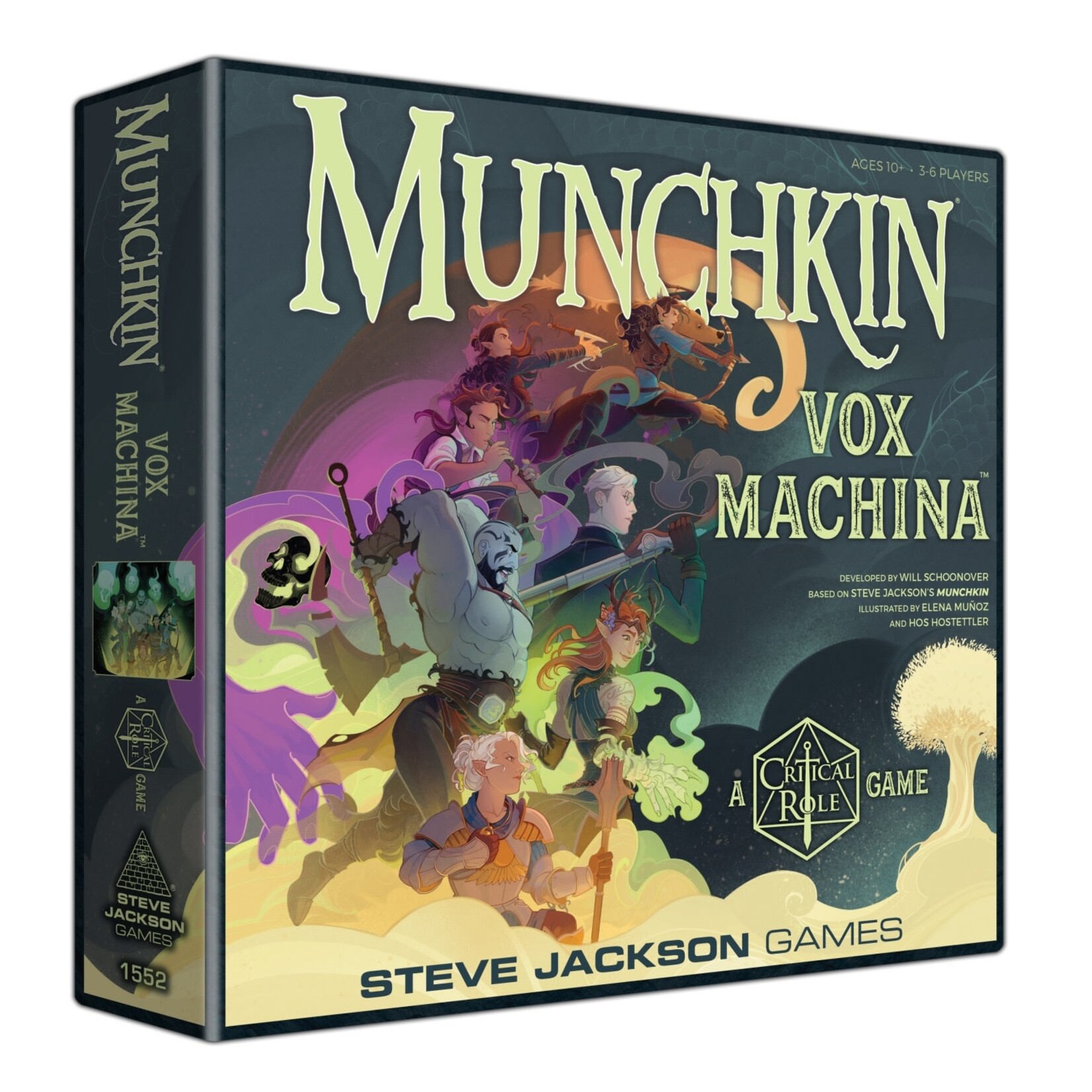 Steve Jackson Games Munchkin Vox Machina - A Critical Role Game