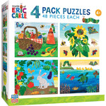 Masterpieces Puzzles World of Eric Carle - 4 Pack Puzzles 48 Pieces