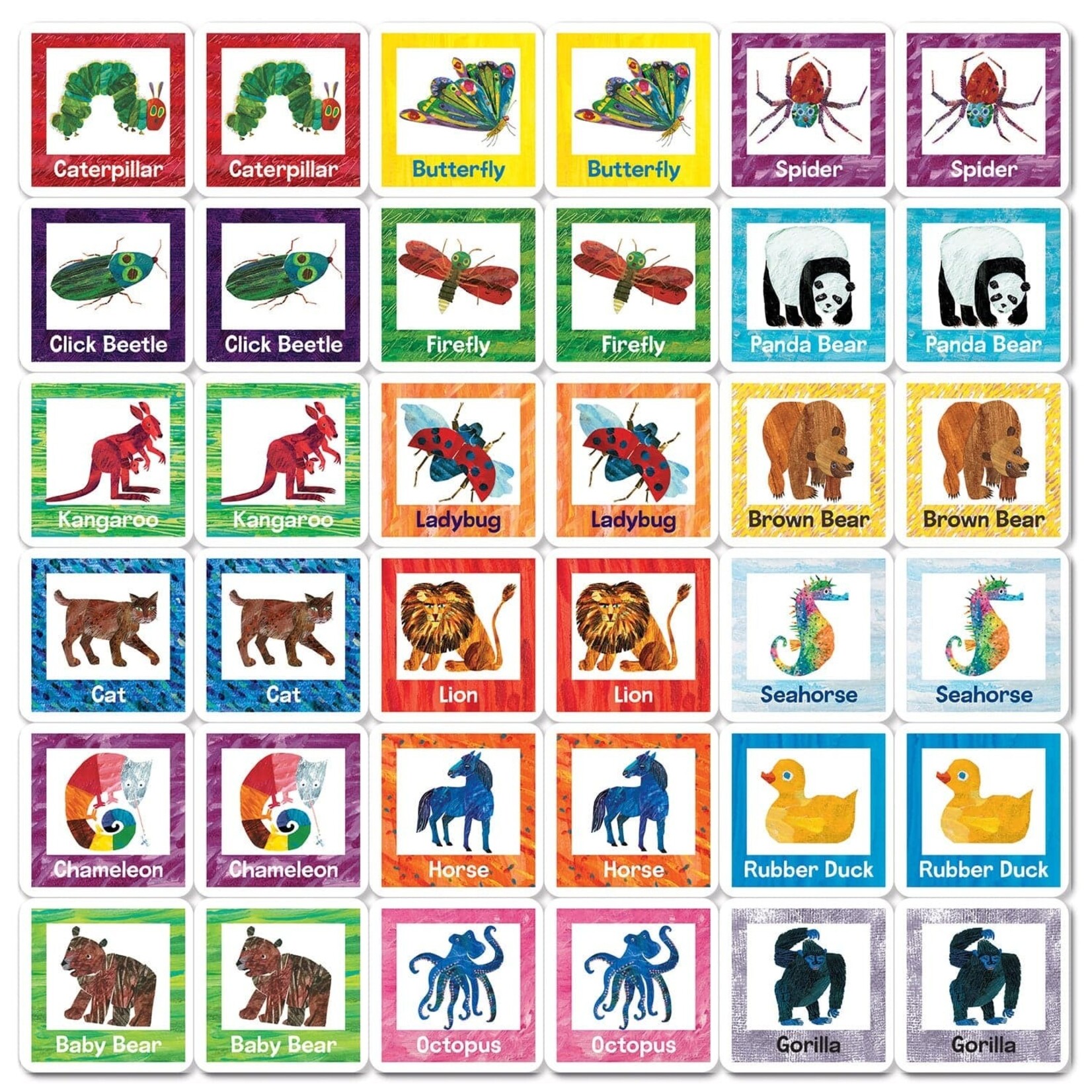 Masterpieces Puzzles World of Eric Carle Matching Game