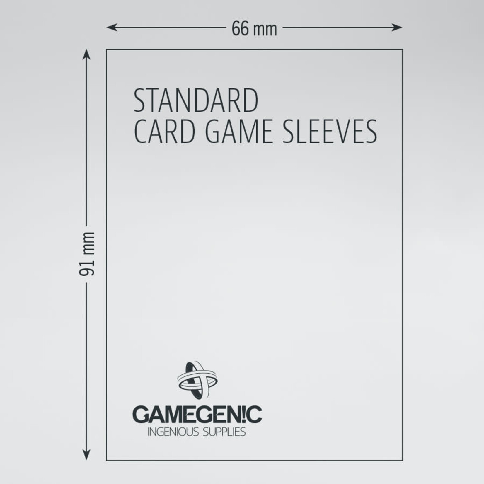 Gamegenic Matte Sleeves: Standard Card Game - Value Pack (66 x 91mm)