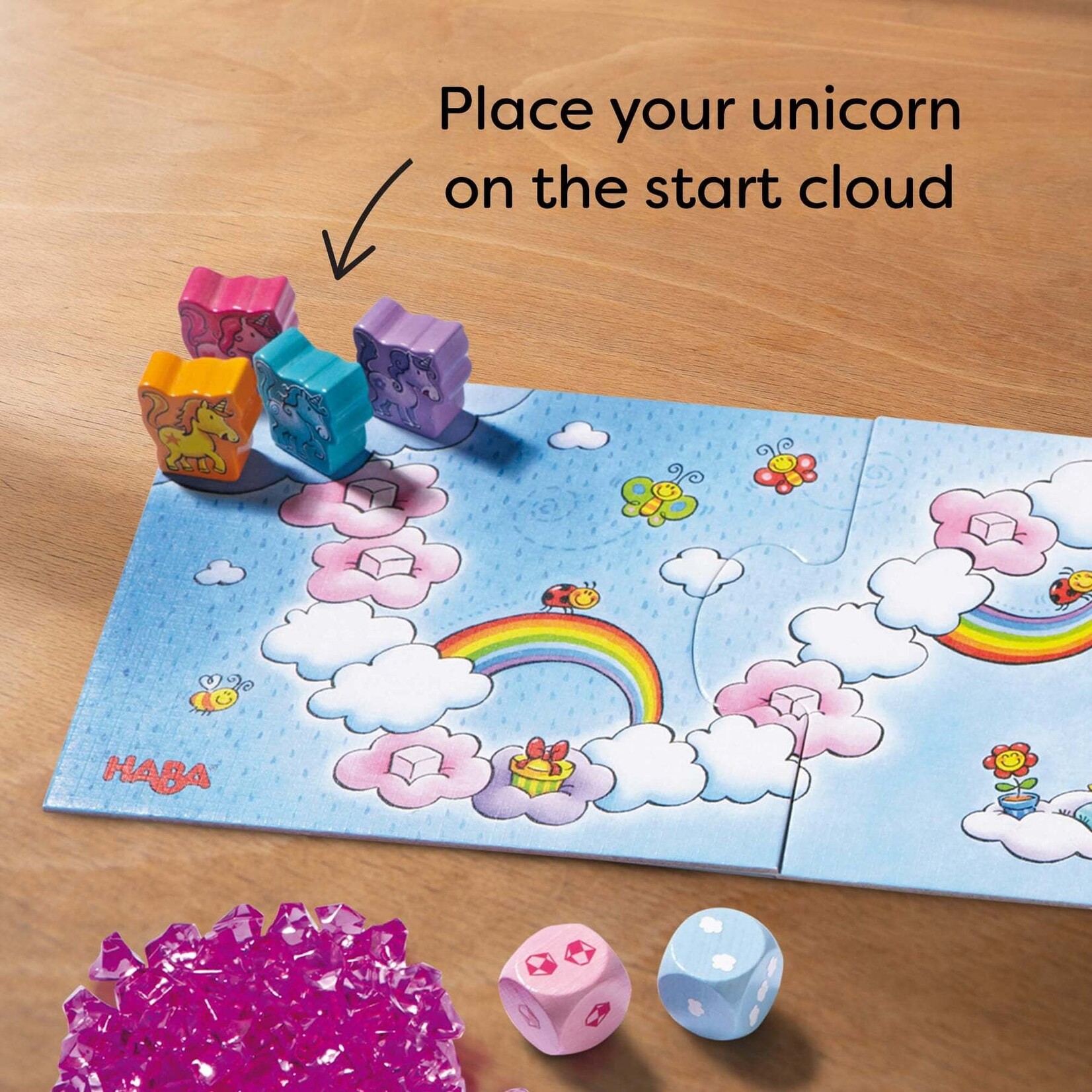 Haba Unicorn Glitterluck - Cloud Crystals