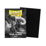 Dragon Shield Standard Size Non-Glare Matte Sleeves - Black (100ct)