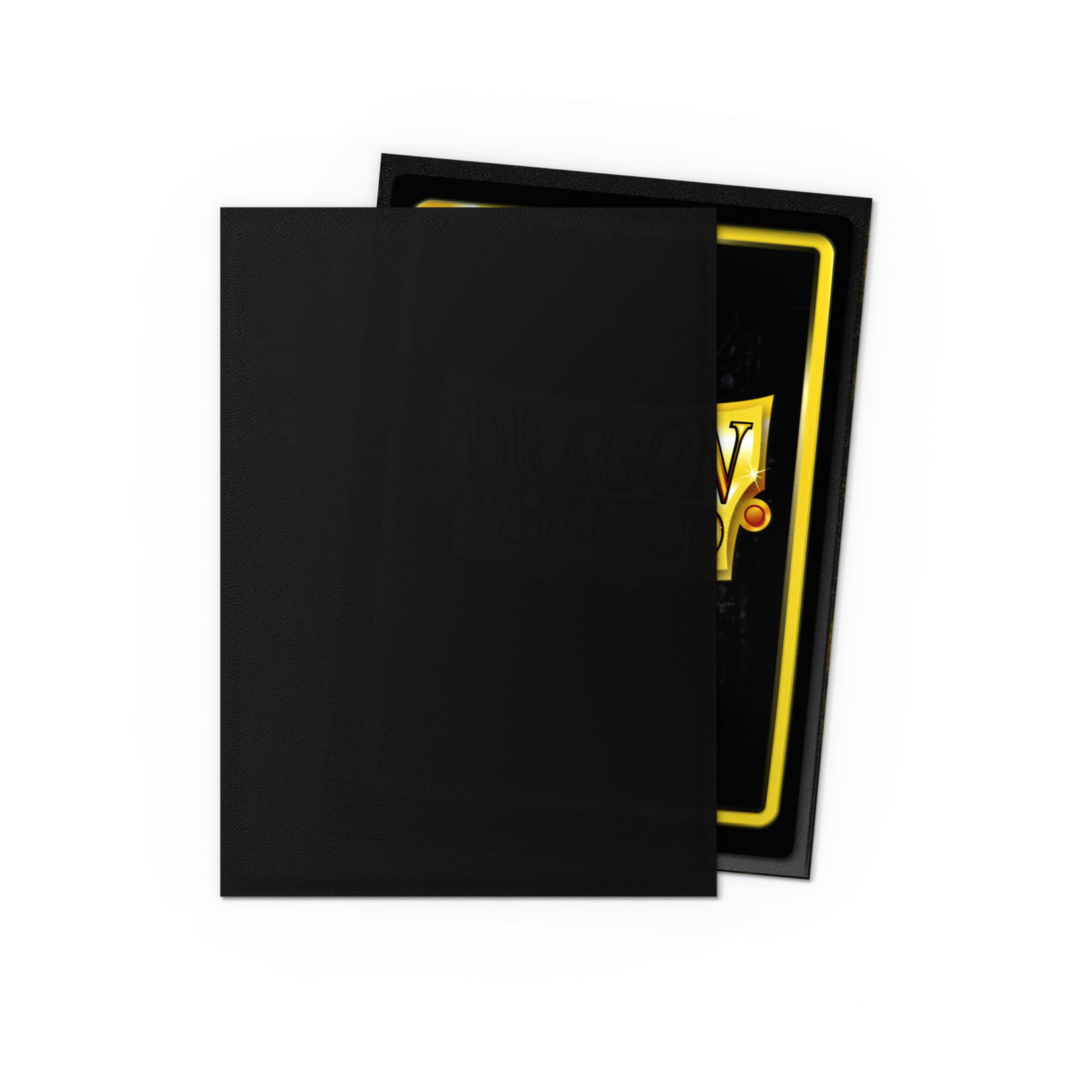 Dragon Shield Standard Size Non-Glare Matte Sleeves - Black (100ct)