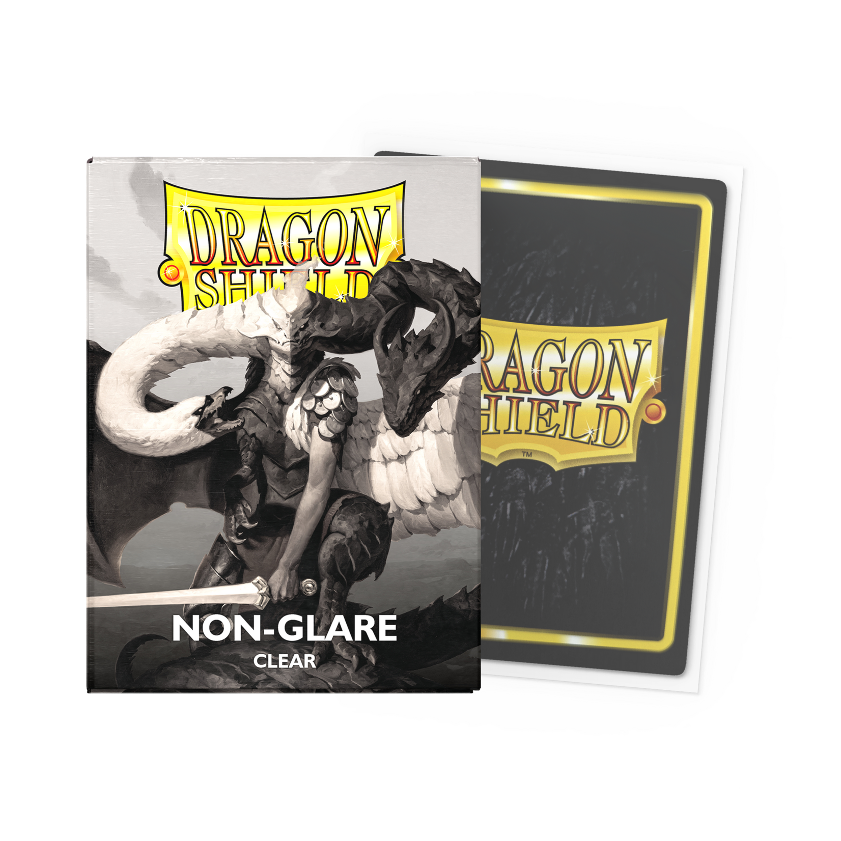 Dragon Shield Standard Size Non-Glare Matte Sleeves - Clear (100ct)