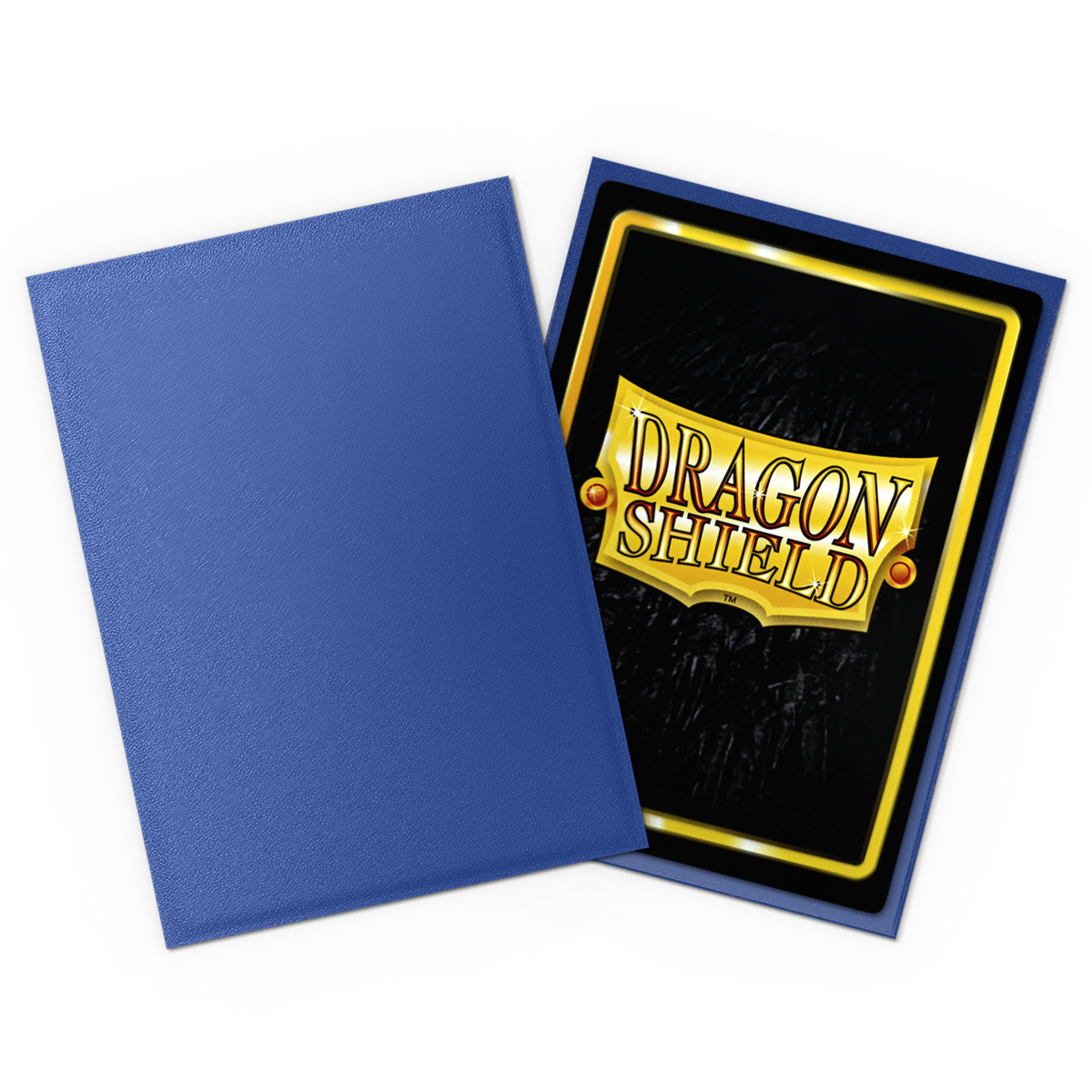 Dragon Shield Standard Size Non-Glare Matte Sleeves - Blue (100ct)