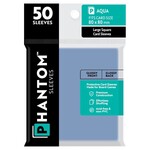Phantom Sleeves Aqua Sleeves (80mm x 80mm) - Gloss/Gloss (50)