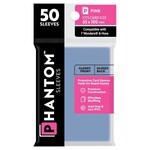 Phantom Sleeves Pink Sleeves (65mm x 100mm) - Gloss/Gloss (50)