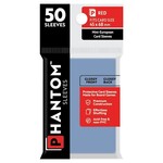 Phantom Sleeves Red Sleeves (45mm x 68mm) - Gloss/Gloss (50)