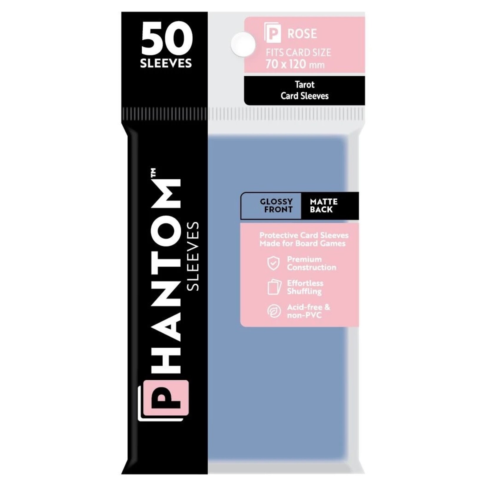 Phantom Sleeves Rose Sleeves (70mm x 120mm) - Gloss/Matte (50)