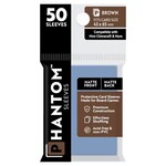 Phantom Sleeves Brown Sleeves (43mm x 65mm) - Matte/Matte (50)