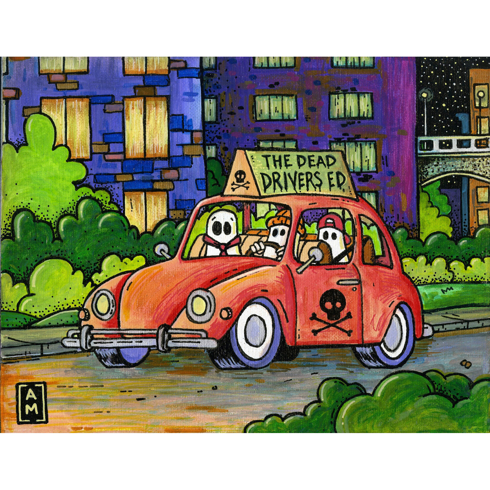Bridgetown Puzzles The Dead's Drivers Ed 1000 Piece Puzzle