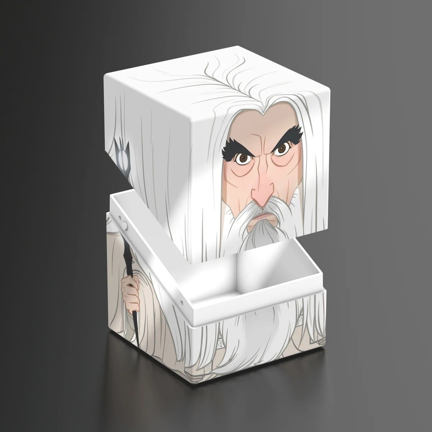 Ultimate Guard Squaroe Lord of the Rings Deckbox - Saruman