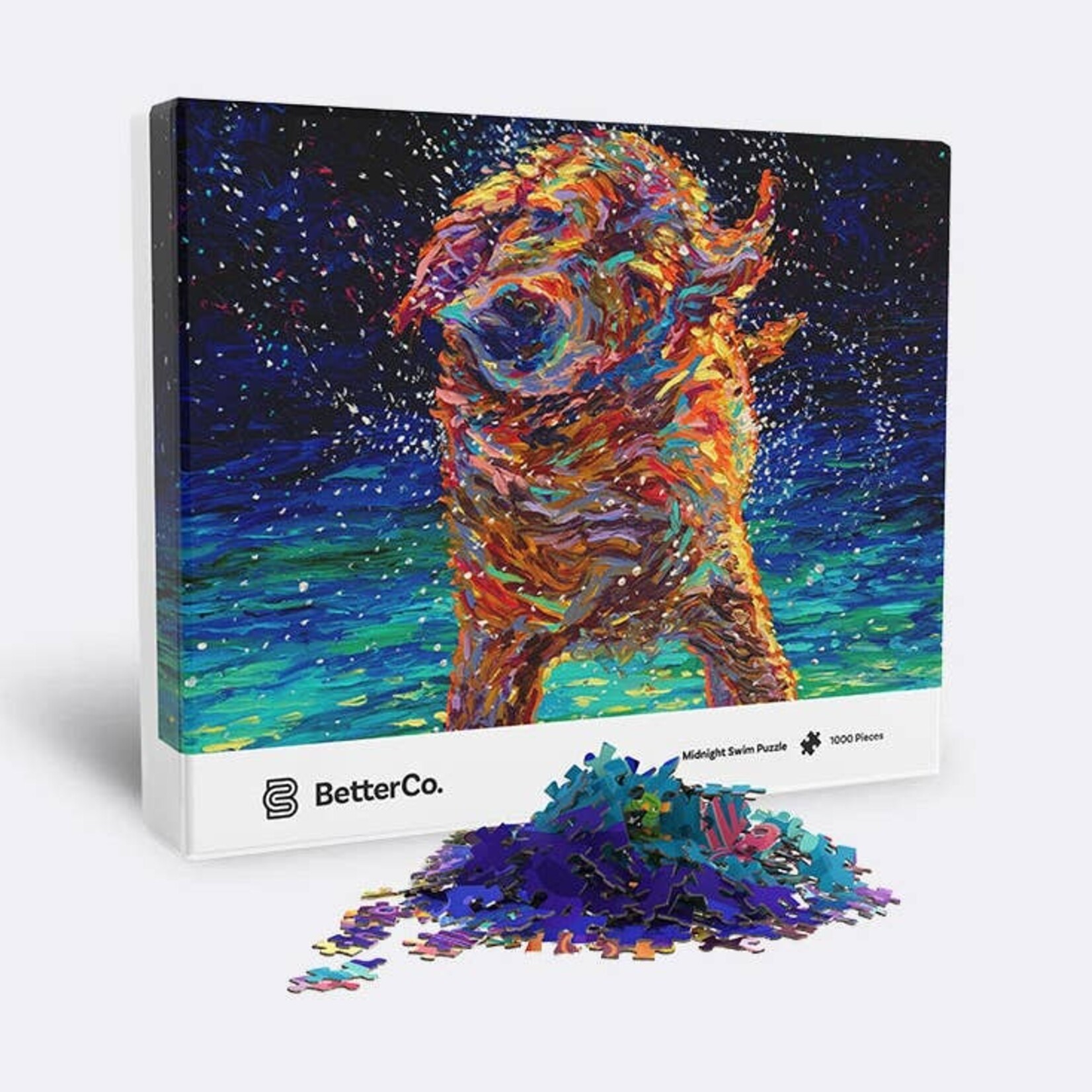 BetterCo. Midnight Swim 1000 Piece Puzzle