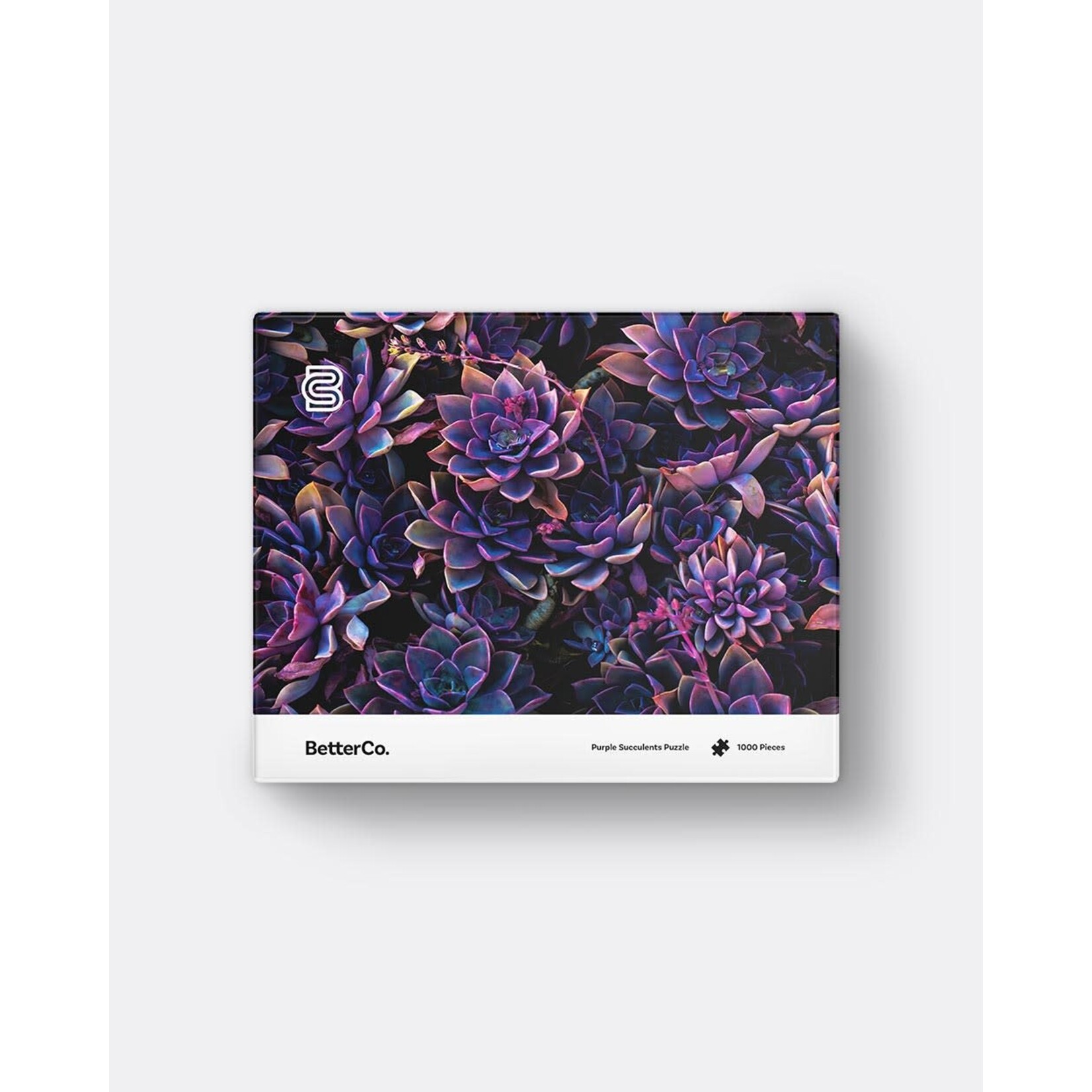 BetterCo. Purple Succulents 1000 Piece Puzzle