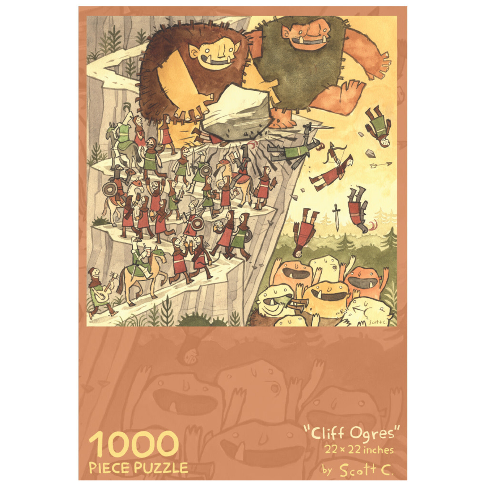 The Scott C Shop Ogres 1000 Piece Puzzle