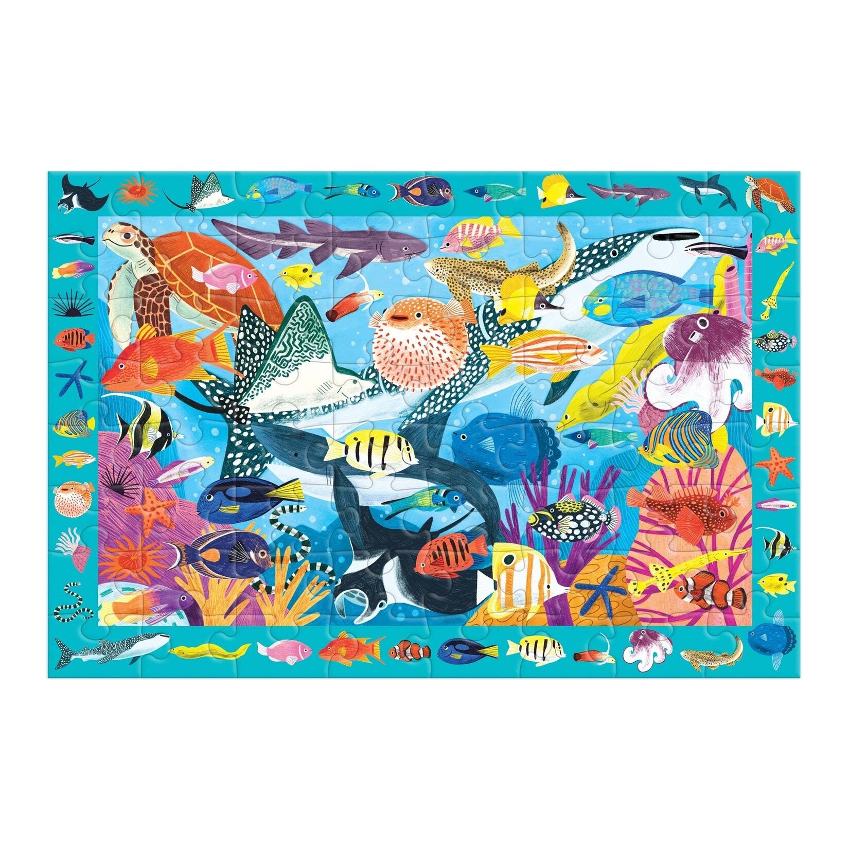 Mudpuppy Search & Find 64 Piece Puzzle - Coral Reef