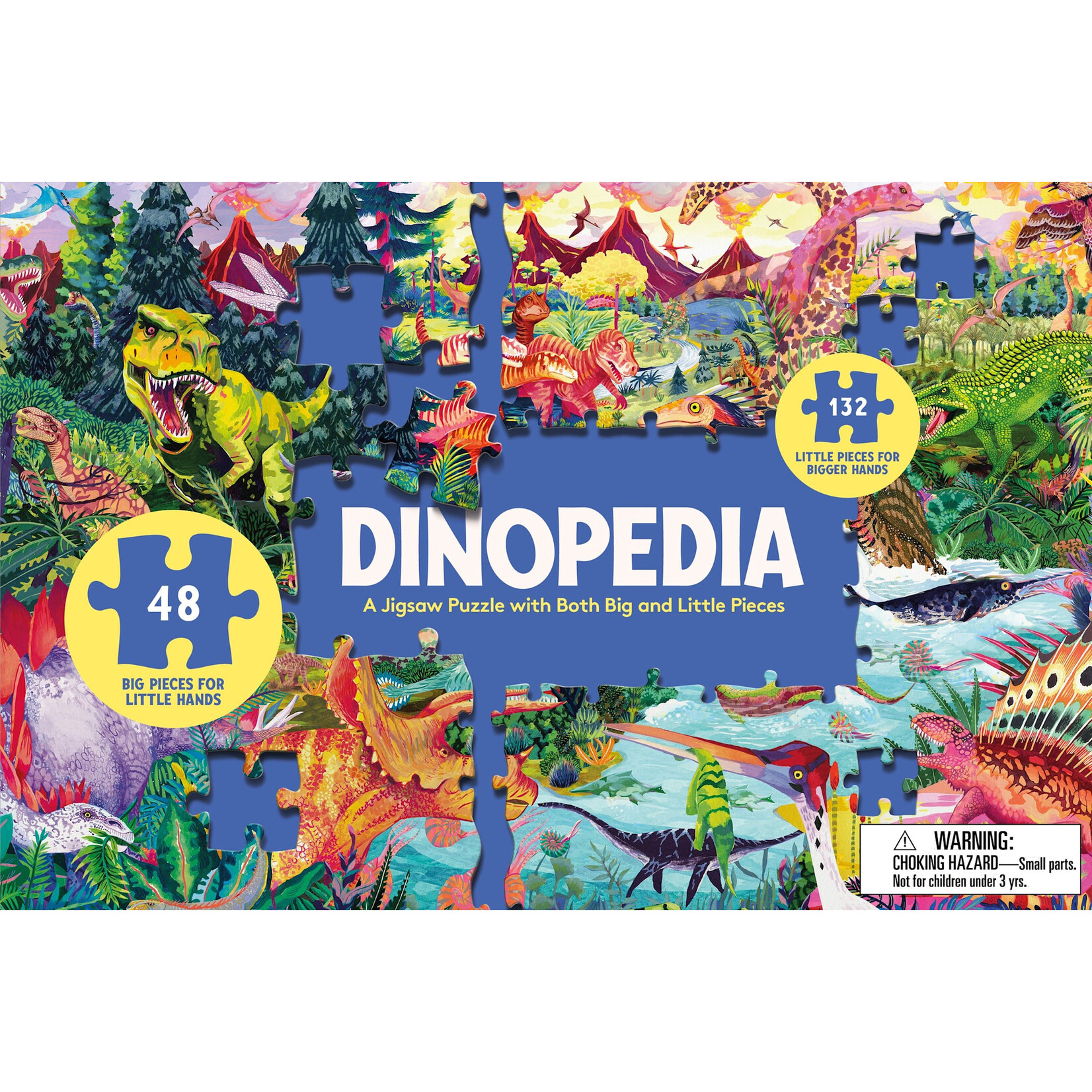 Laurence King Dinopedia 180 Piece Jigsaw Puzzle